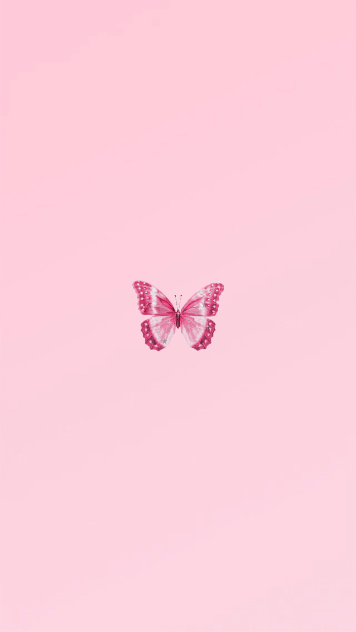 Cute Butterfly Baby Pink Wallpapers Wallpaper Cave