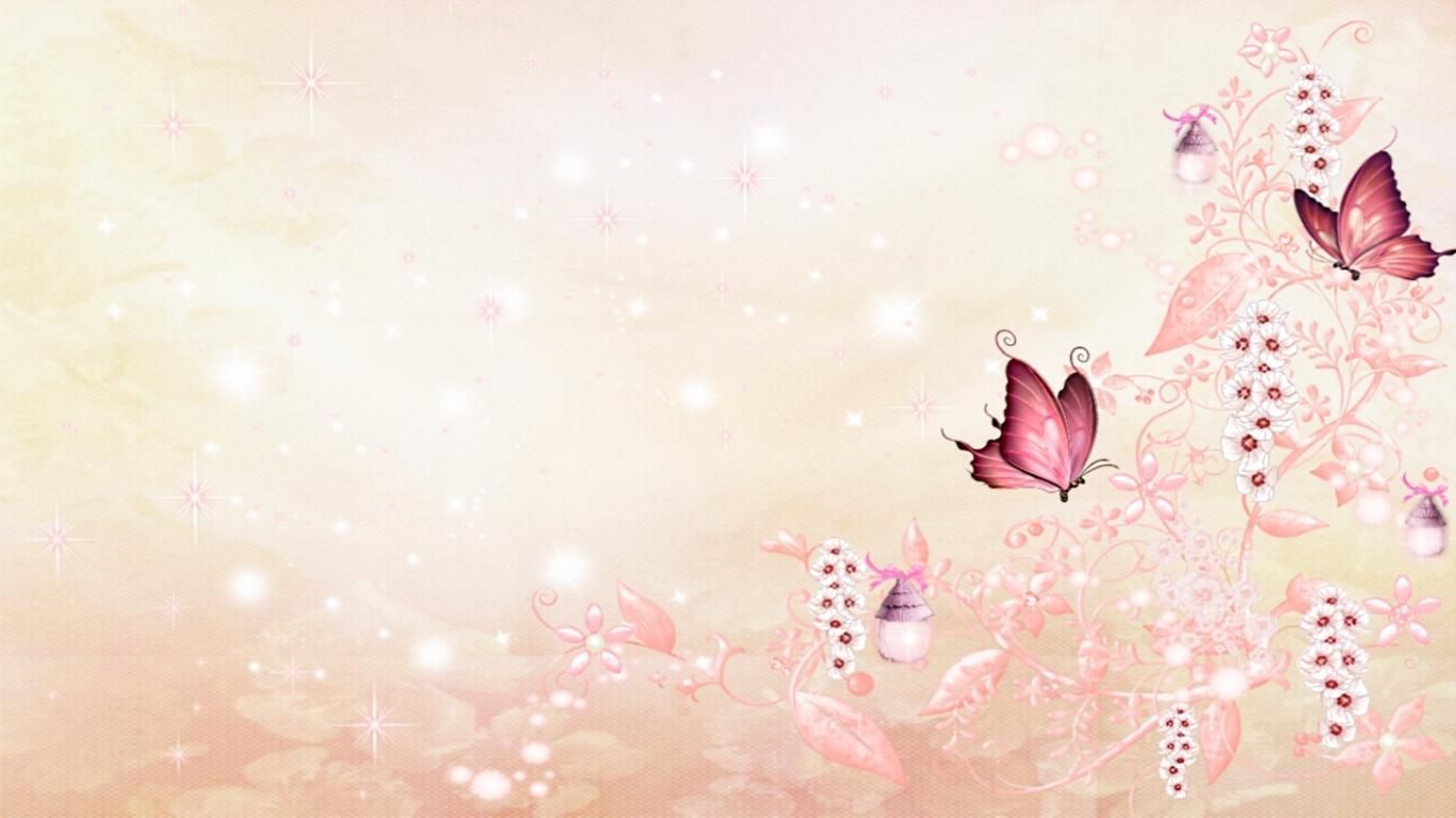 Cute Butterfly Baby Pink Wallpapers Wallpaper Cave