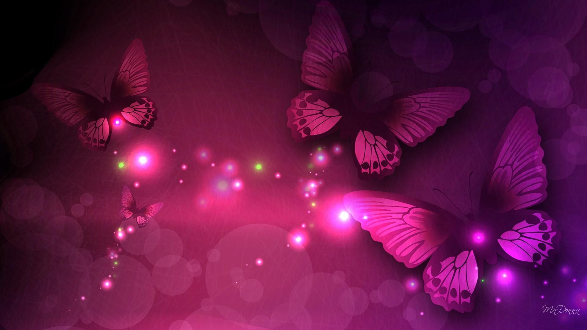 Cute Butterfly Baby Pink Wallpapers Wallpaper Cave