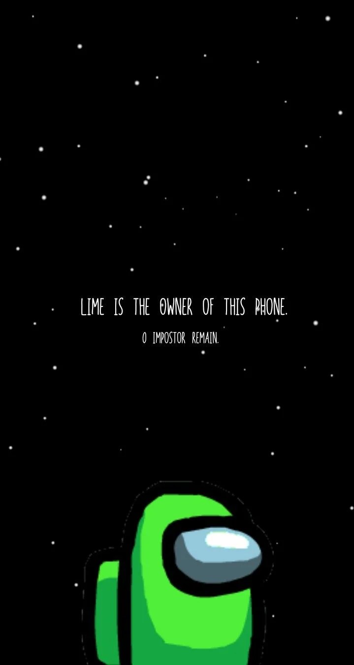 Among Us Lime Wallpapers Wallpaper Cave