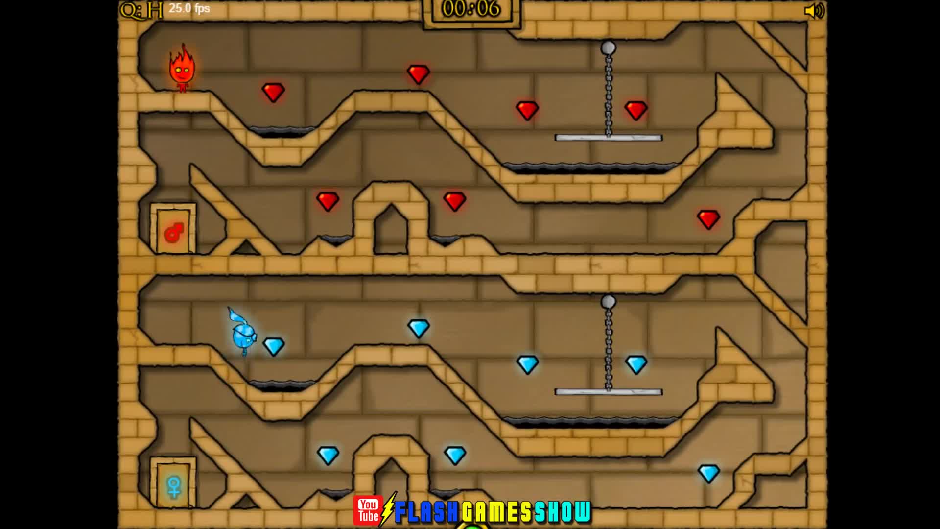 Fire Boy And Water Girl Wallpapers Wallpaper Cave