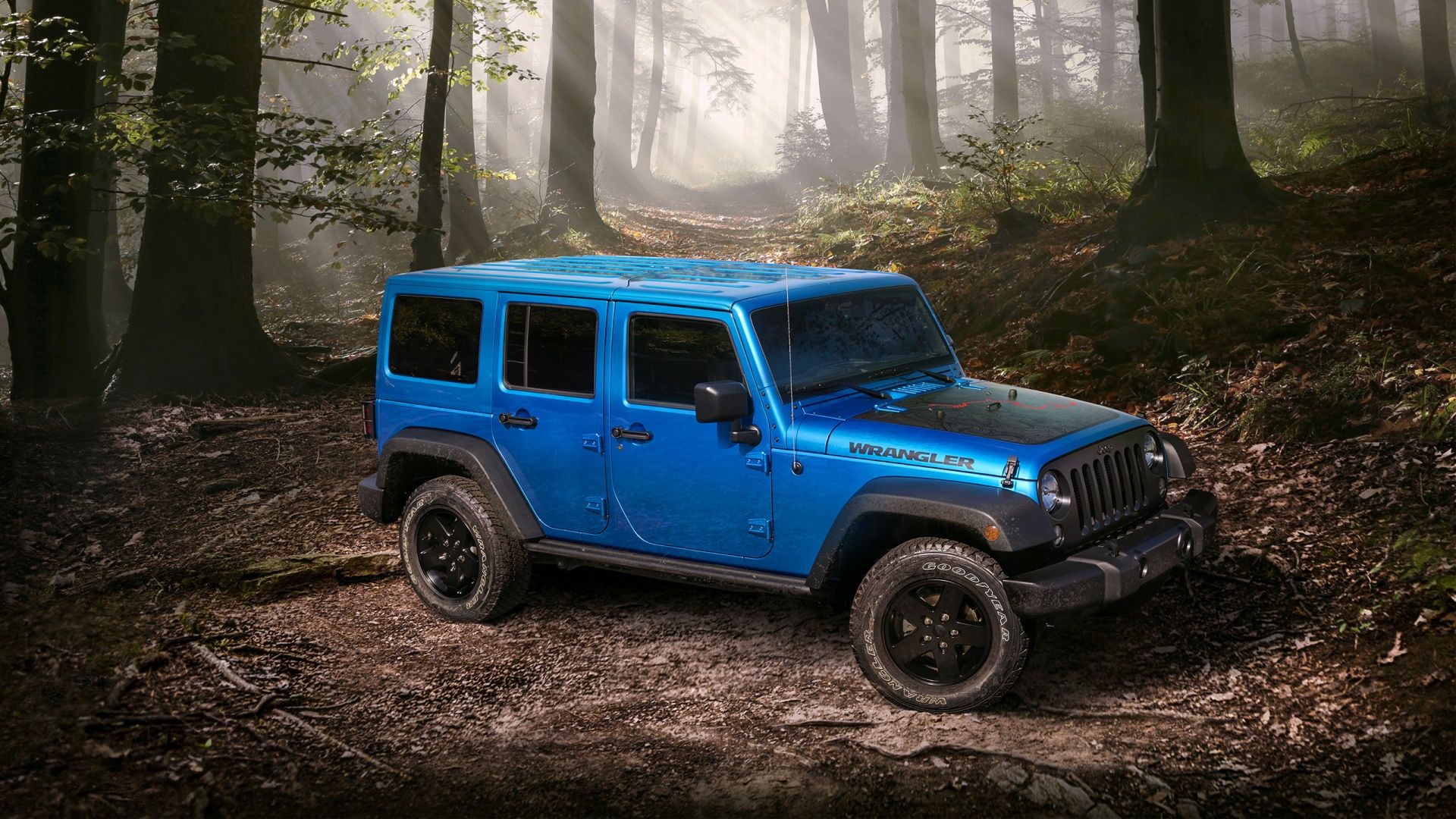 Blue Jeep Wallpapers Wallpaper Cave