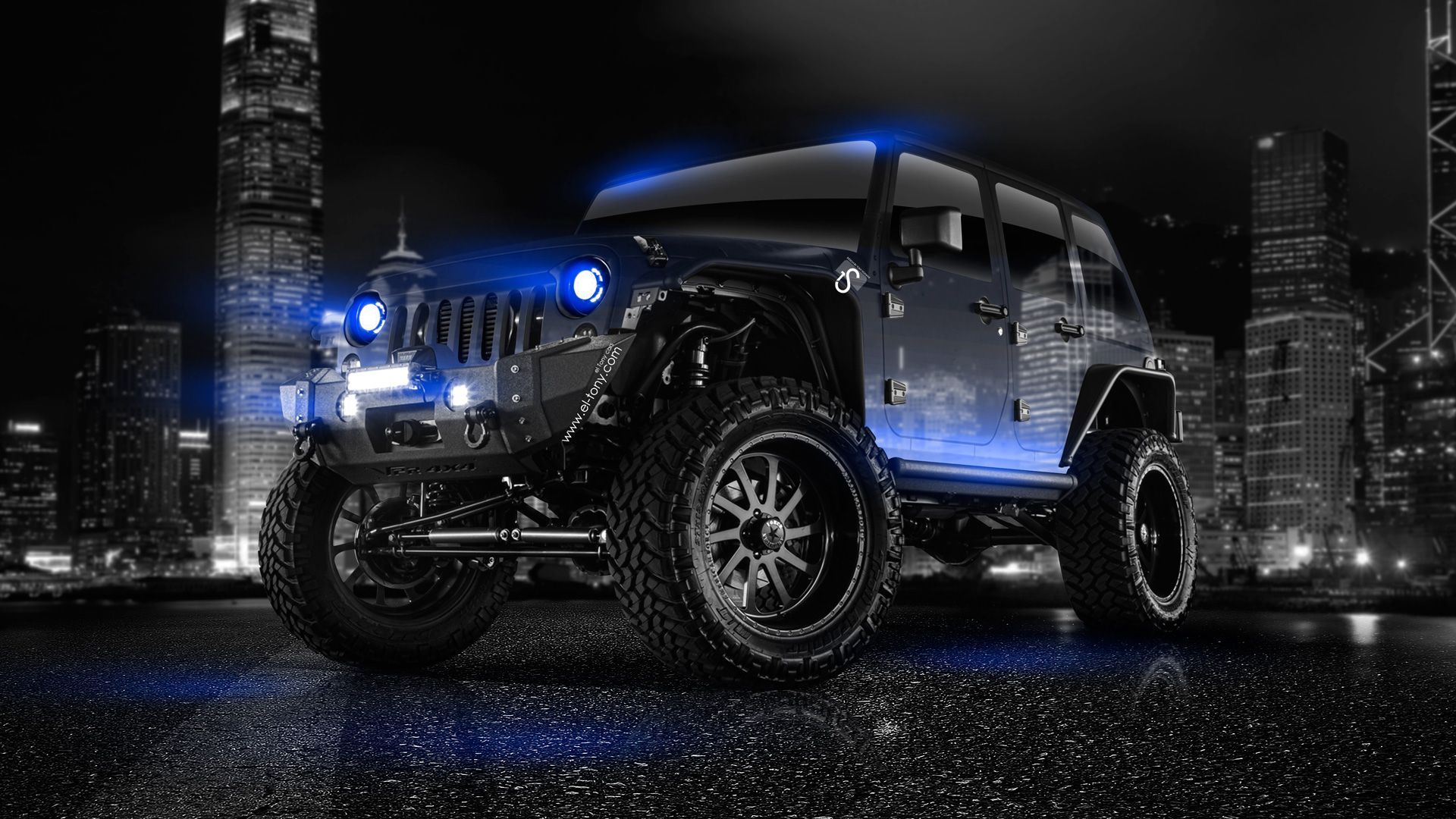 Blue Jeep Wallpapers Wallpaper Cave