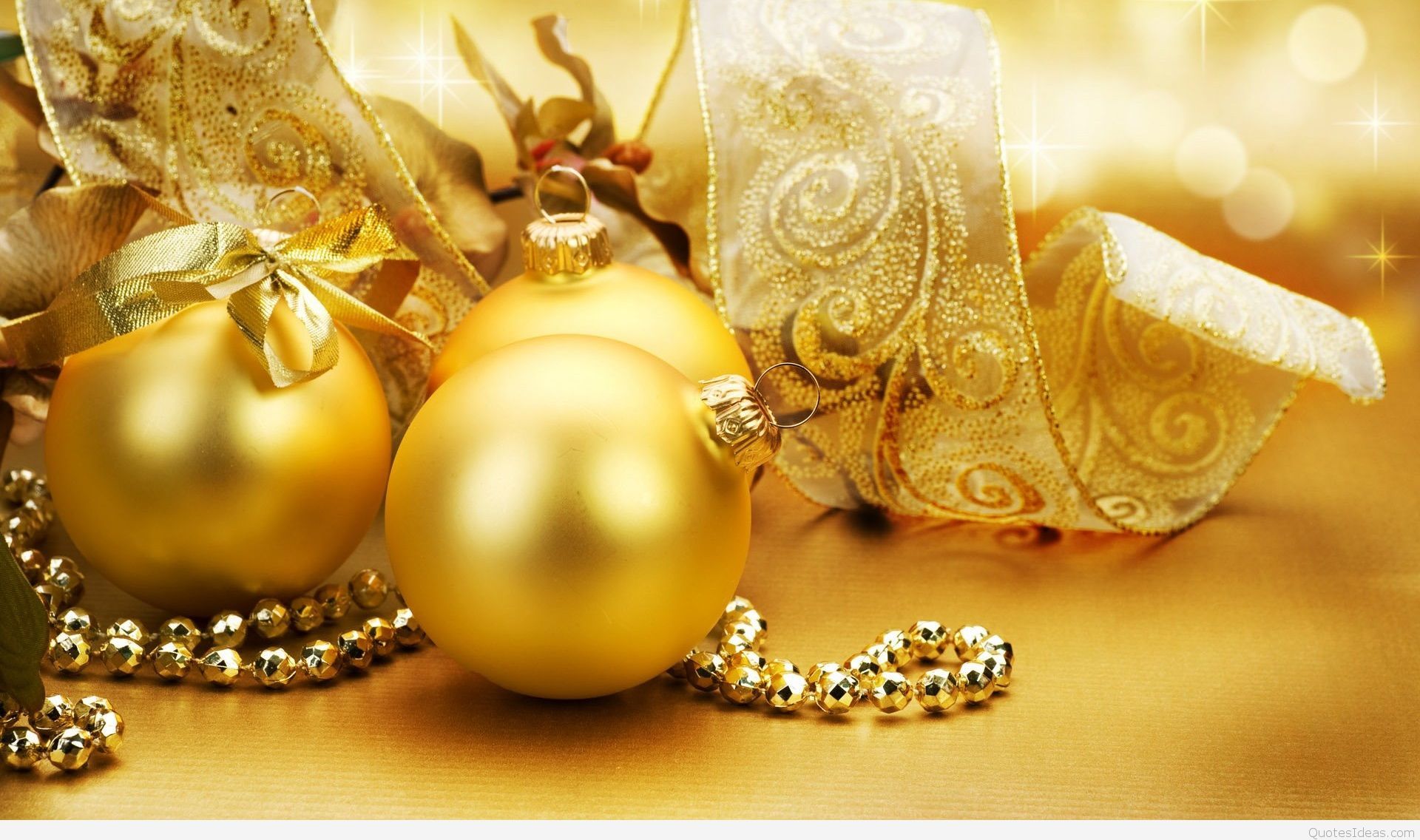 Golden Christmas Tree Wallpapers Wallpaper Cave