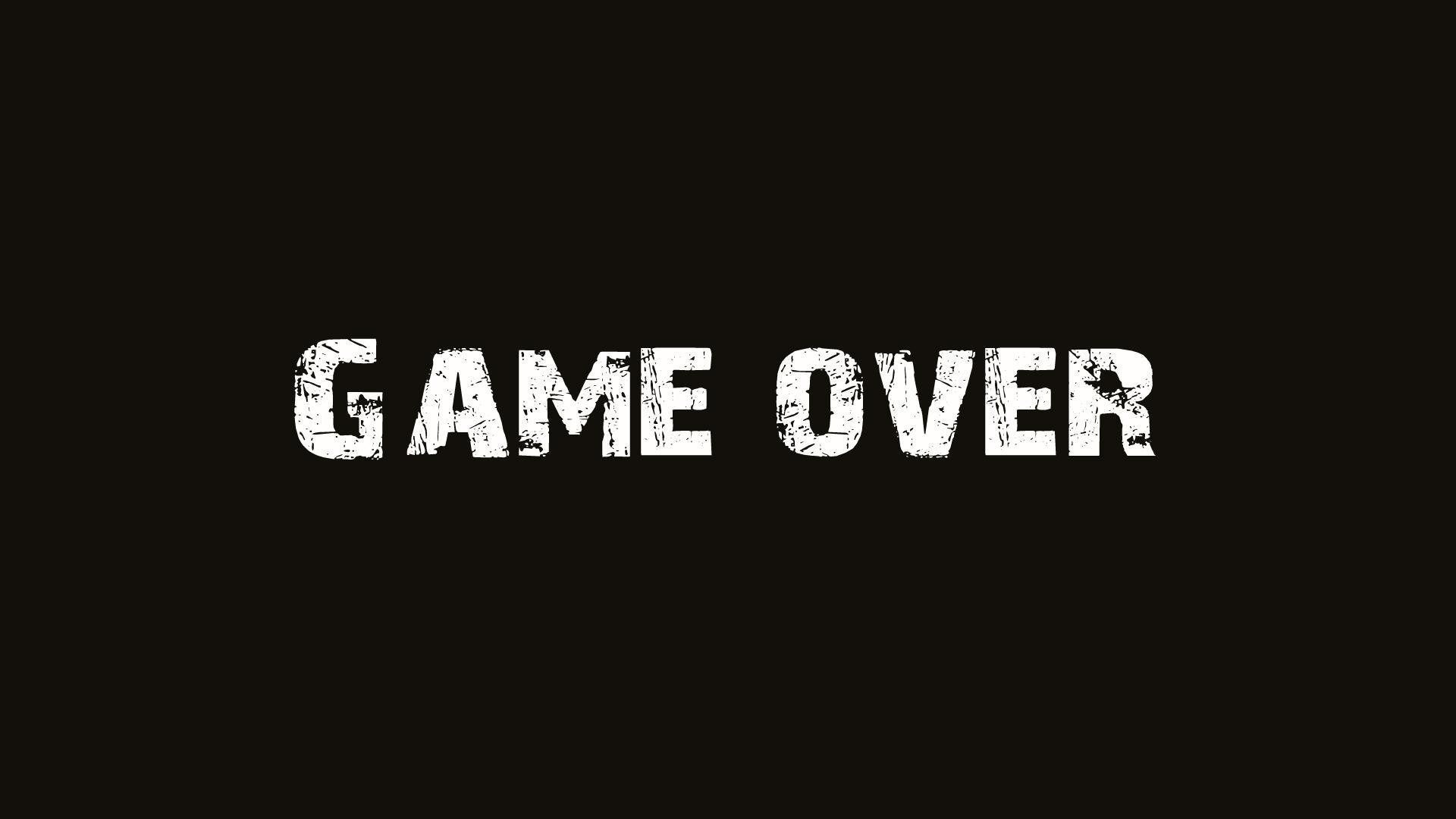 Game Over Aesthetic PC Wallpapers Wallpaper Cave