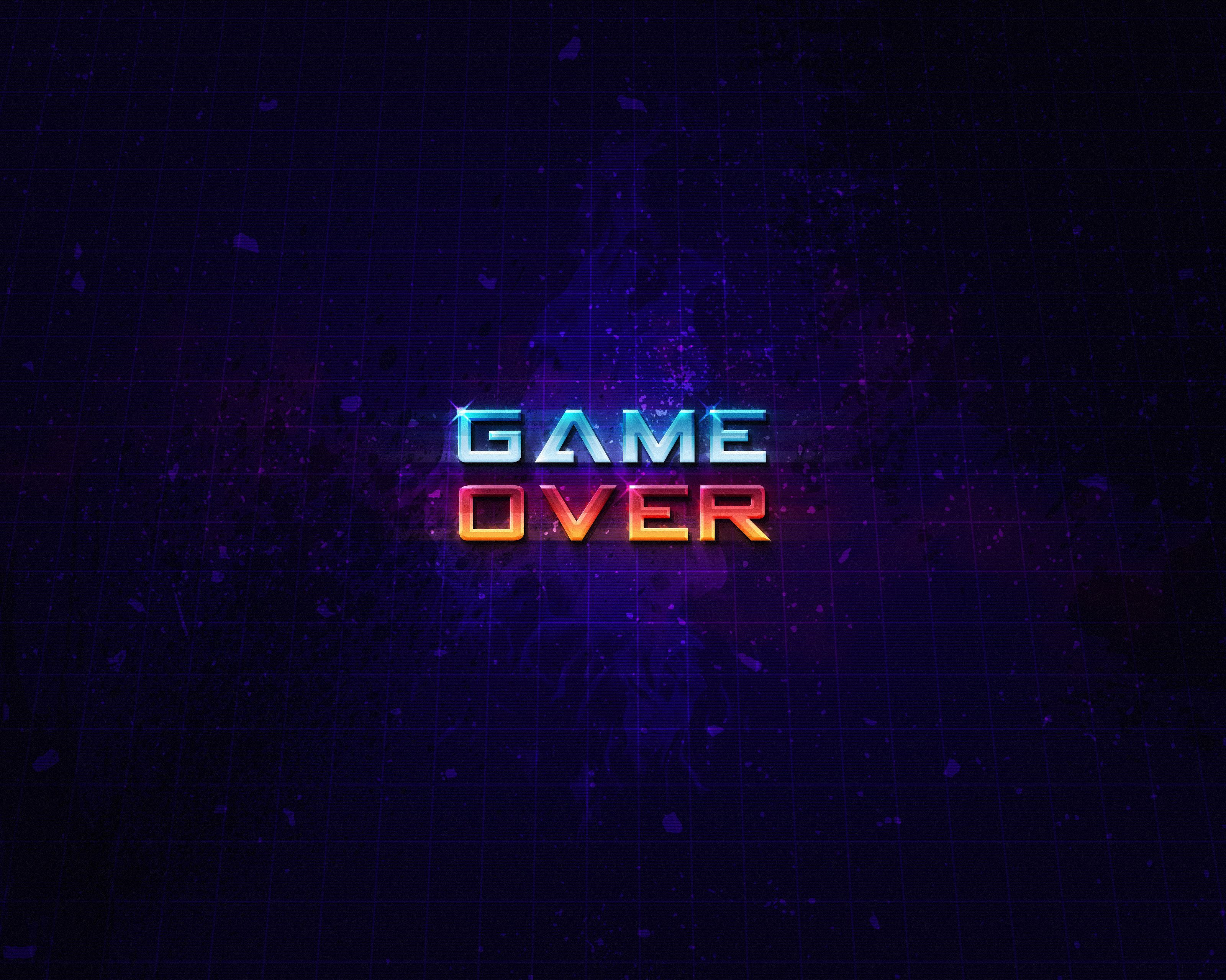 Game Over Aesthetic PC Wallpapers Wallpaper Cave