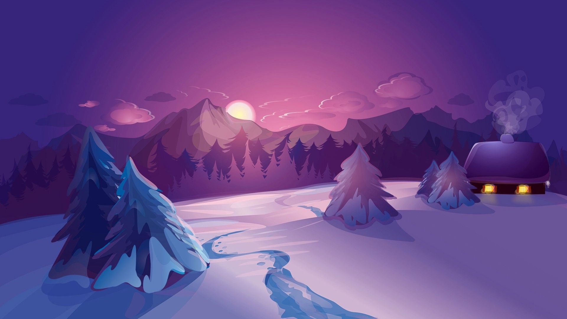 Winter Pixel Art Wallpapers Wallpaper Cave