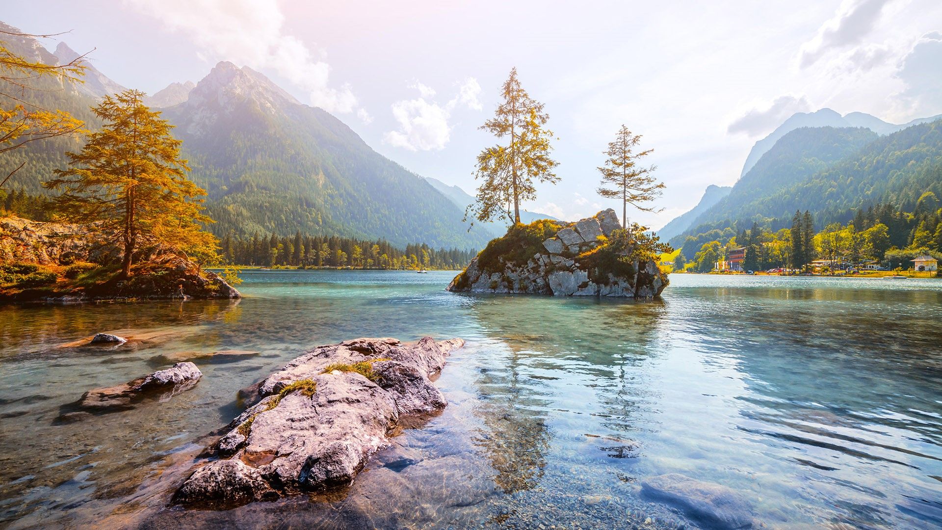 Hintersee Lake Germany Wallpapers Wallpaper Cave