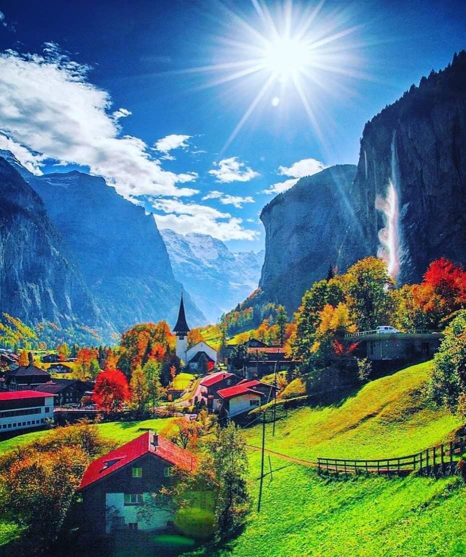Lauterbrunnen Valley Switzerland Wallpapers Wallpaper Cave