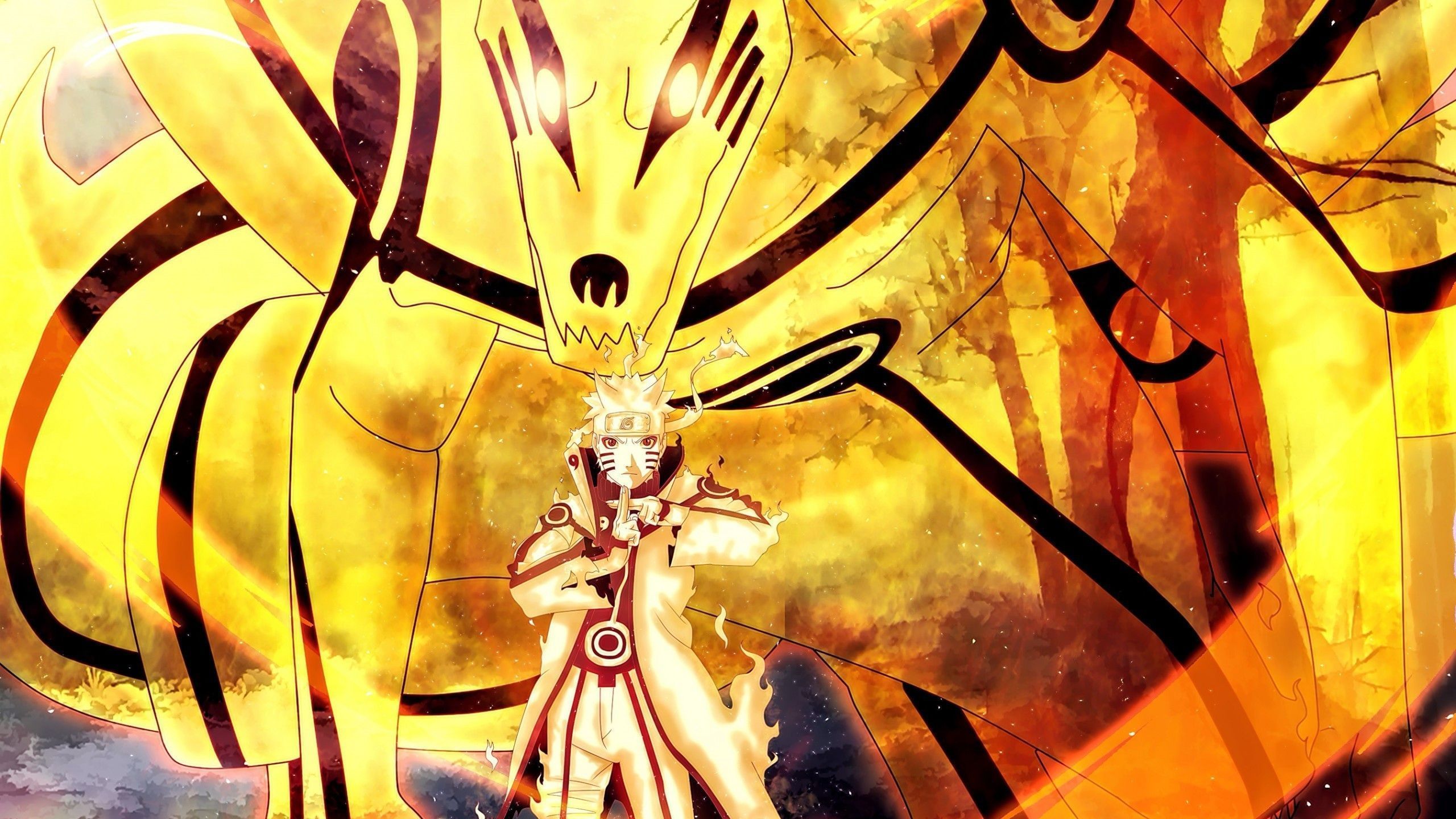 Golden Naruto Wallpapers Wallpaper Cave