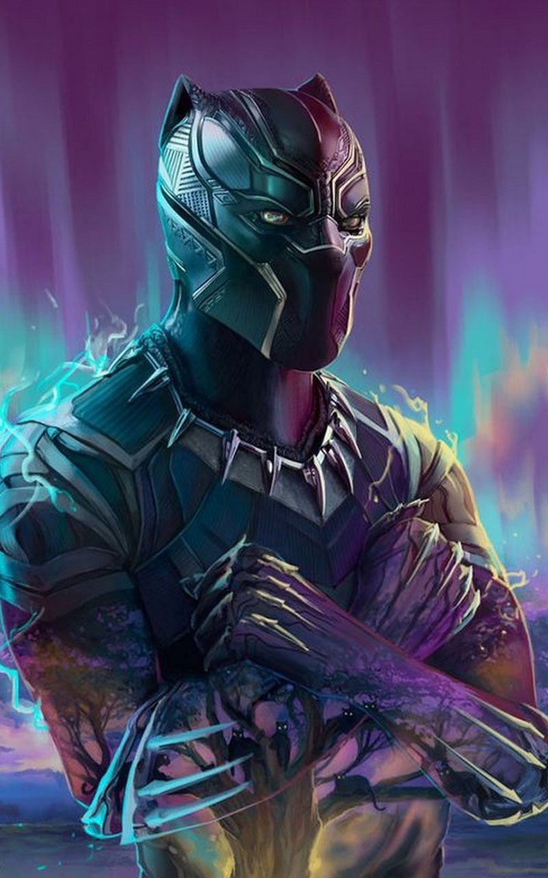 Marvel HD Mobile Black Panther Wallpapers Wallpaper Cave