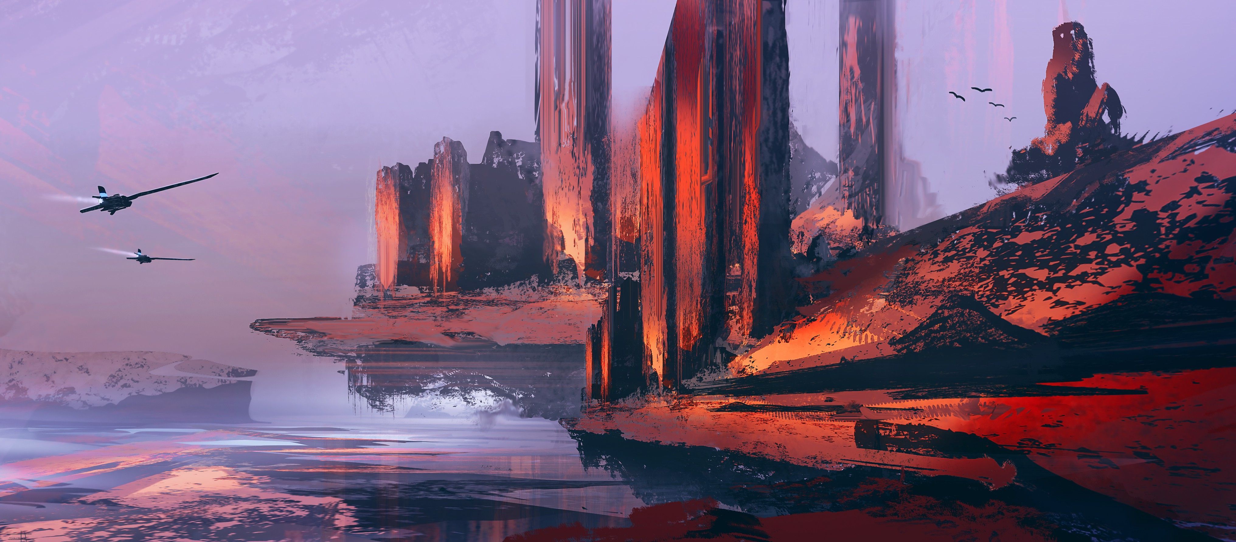 Landscape Art Wallpapers Wallpaper Cave