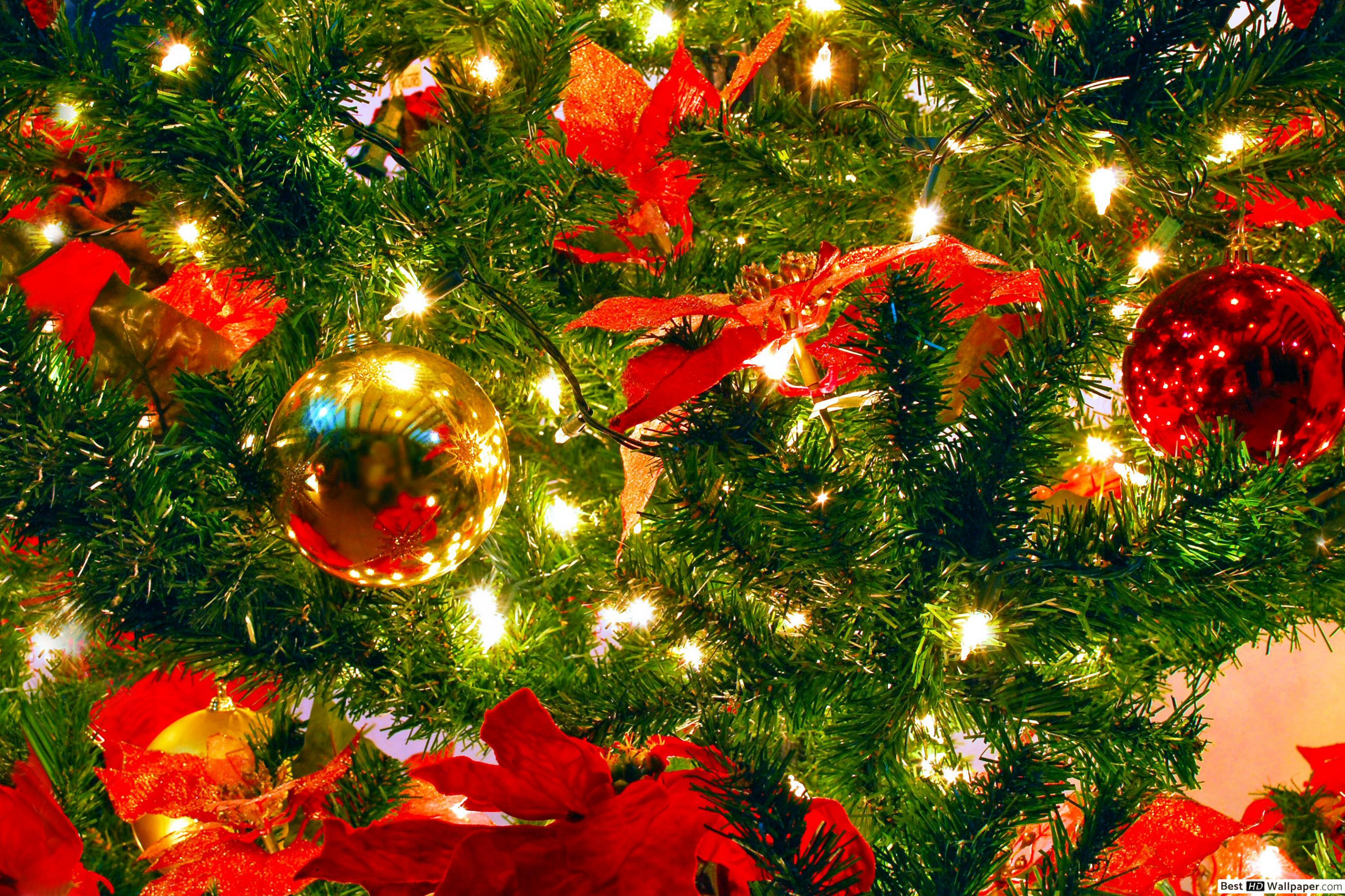 Christmas Tree Decoration Wallpapers Wallpaper Cave