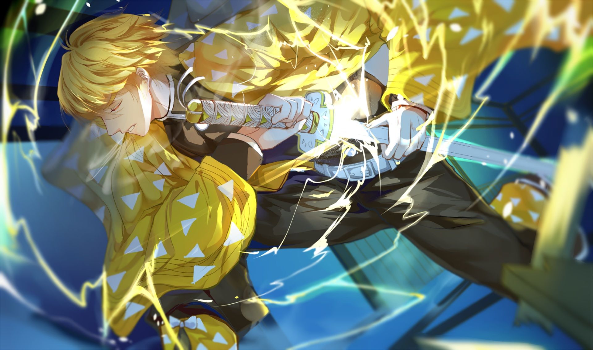 Zenitsu Wallpapers Wallpaper Cave