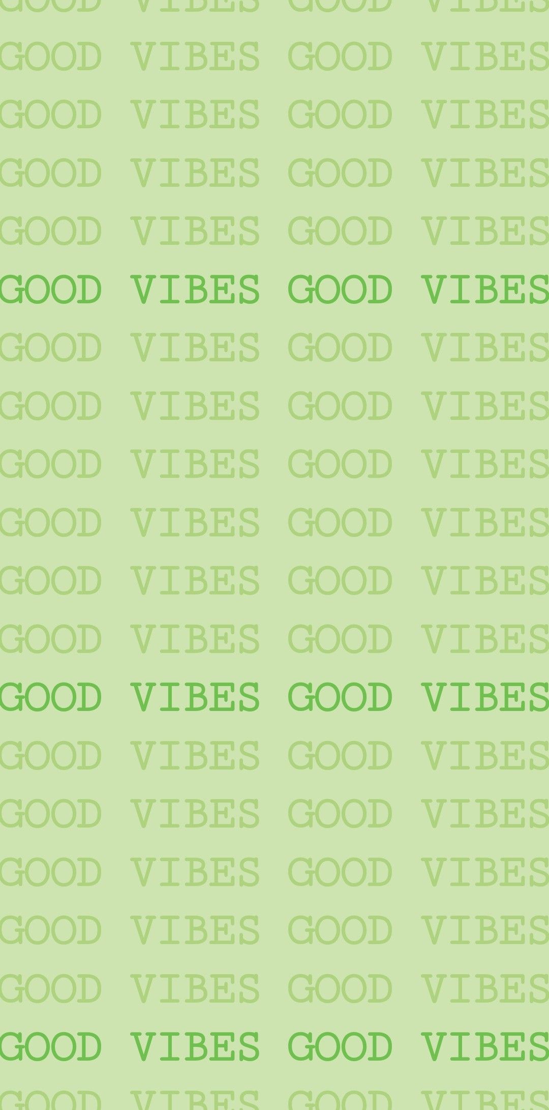 Green Good Vibes Wallpapers Wallpaper Cave