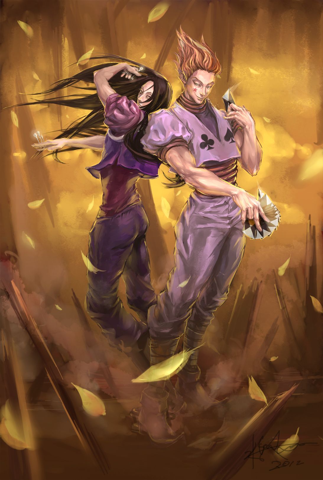Illumi Zoldyck And Hisoka