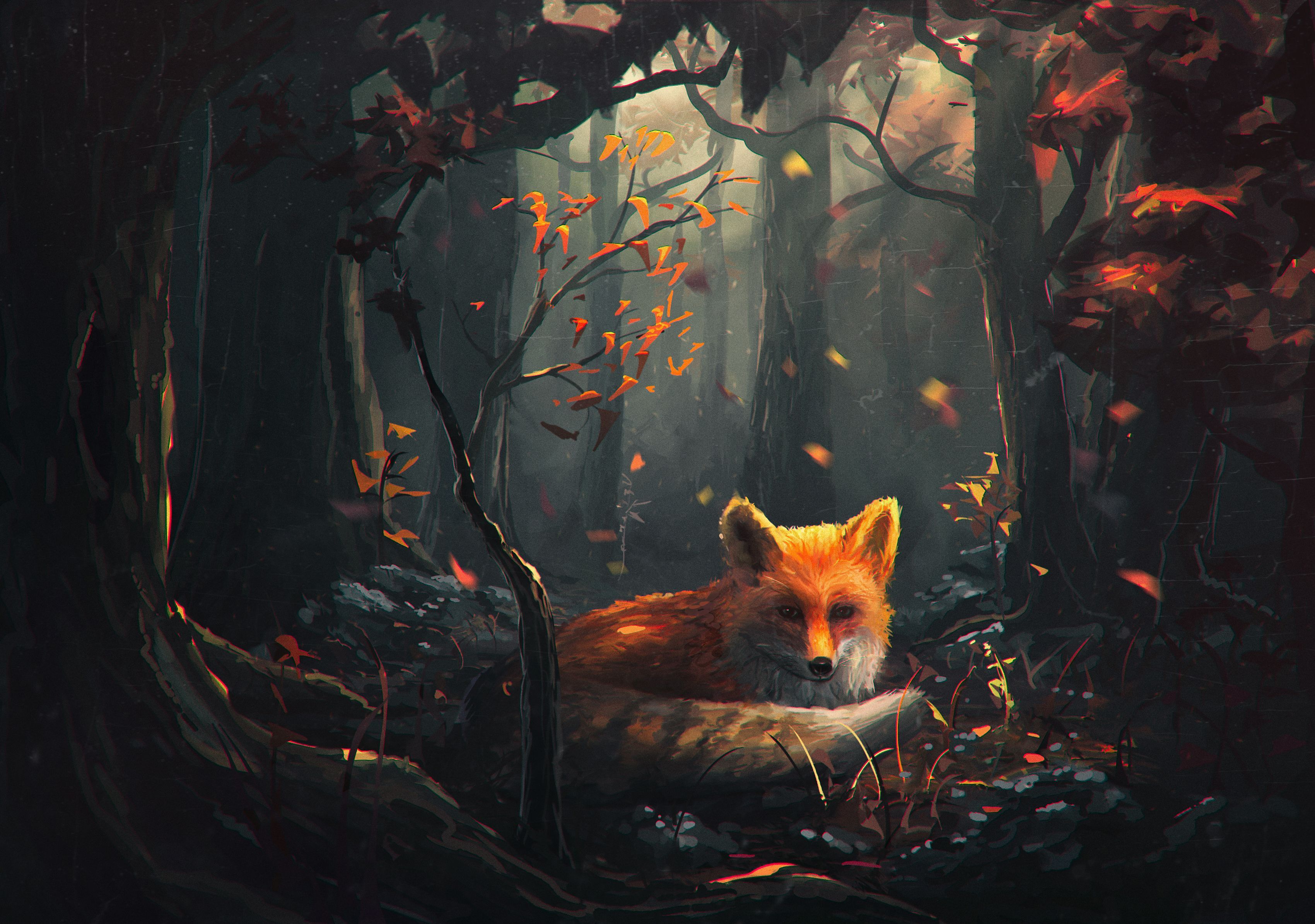 Magic Fox Wallpapers Wallpaper Cave
