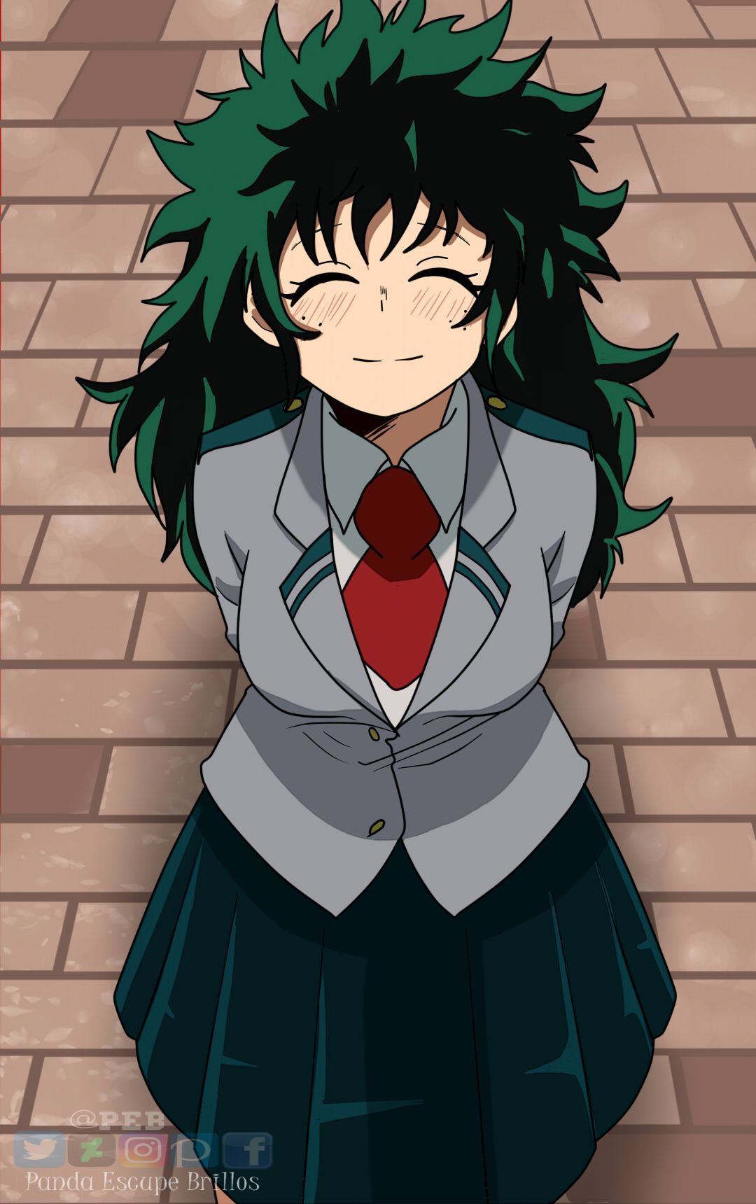 Deku Girl Wallpapers Wallpaper Cave