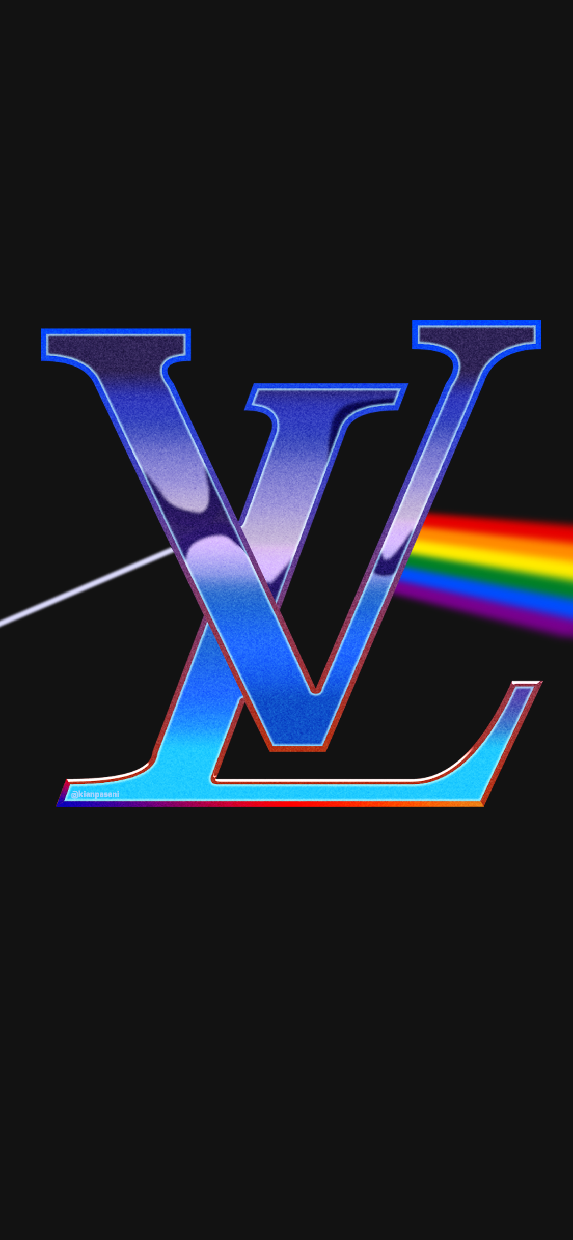 Blue Louis Vuitton Wallpapers Wallpaper Cave