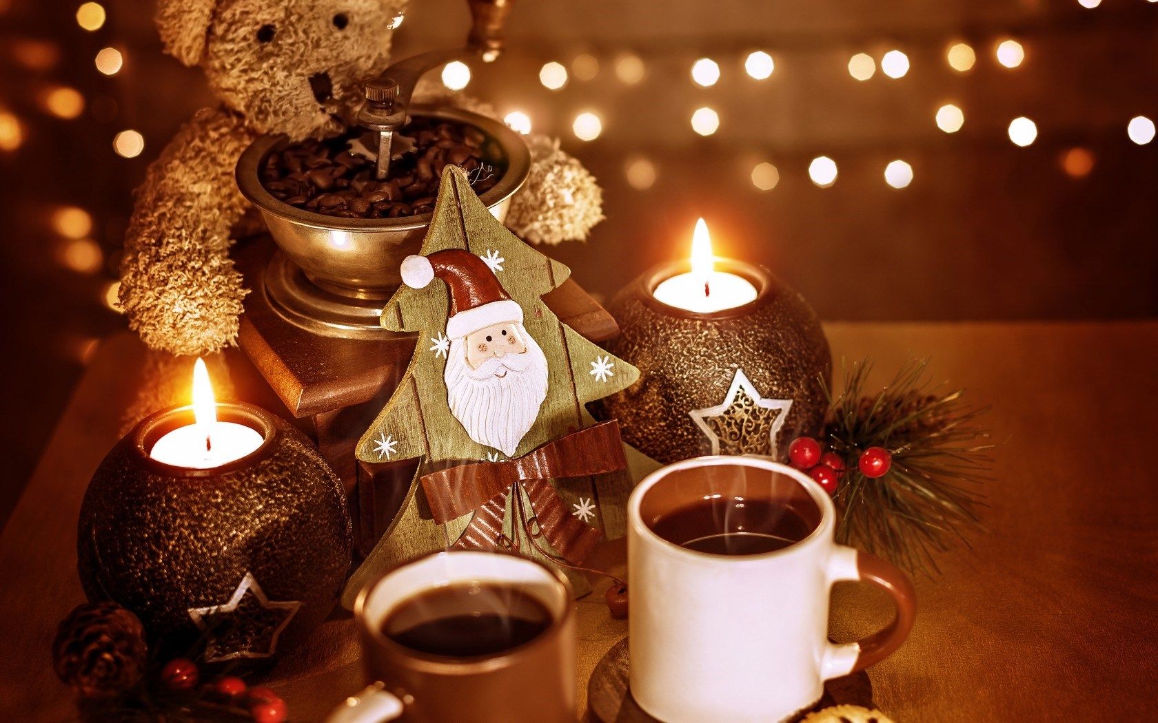 Hot Drinks Christmas Wallpapers Wallpaper Cave