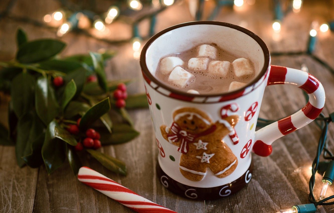 Hot Drinks Christmas Wallpapers Wallpaper Cave