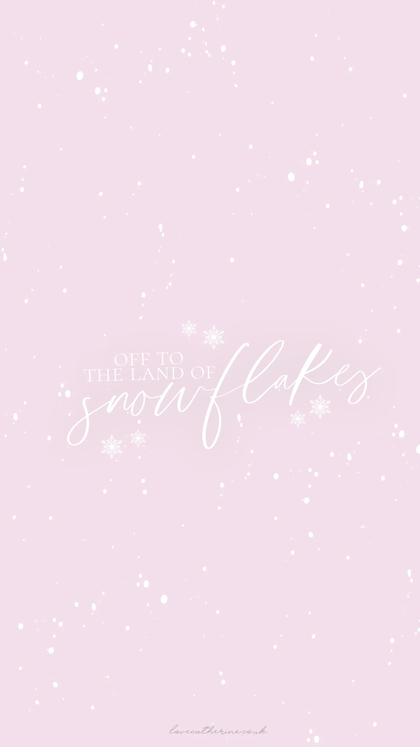 Cute Pink Winter Wallpapers Wallpaper Cave