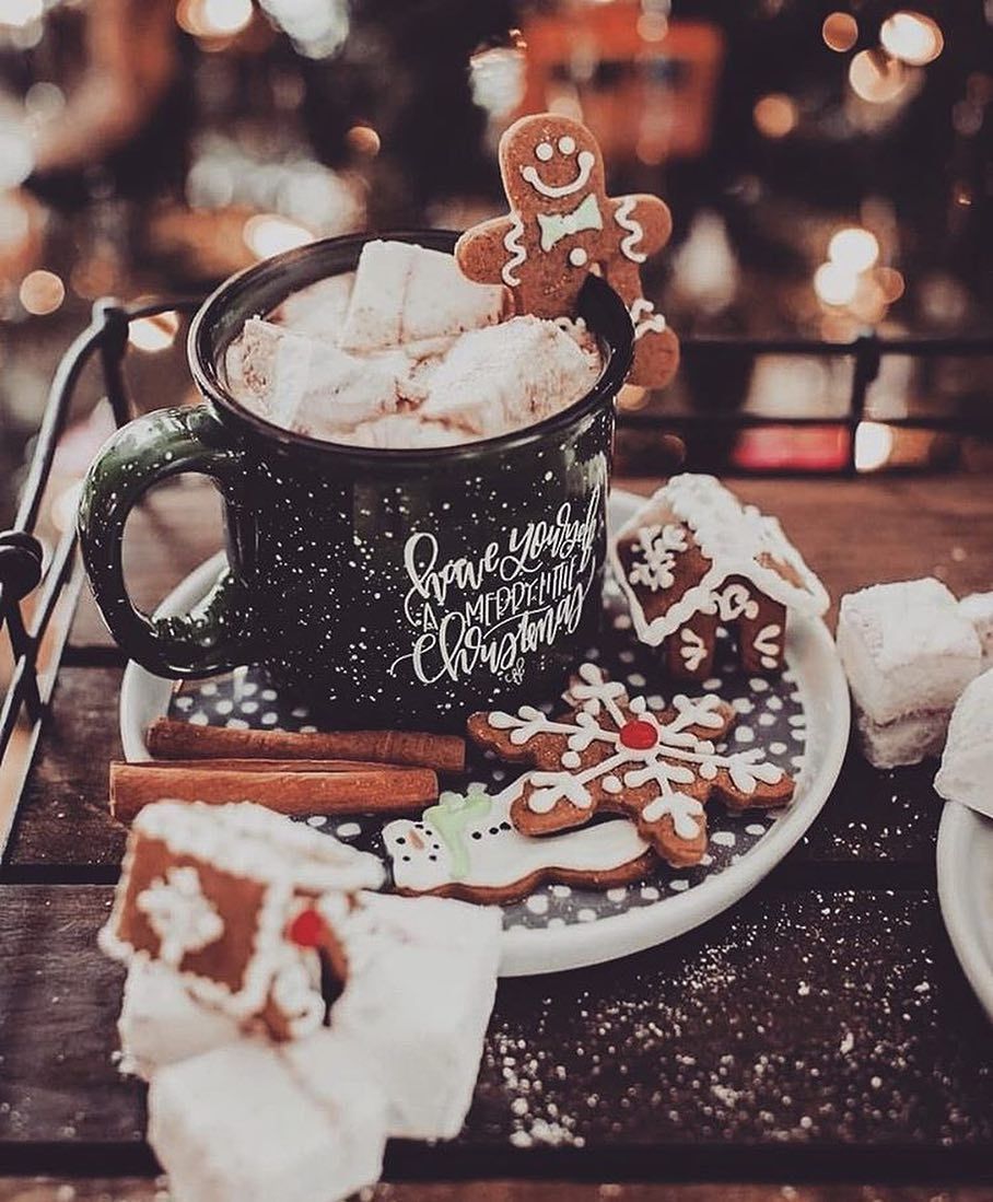 Hot Drinks Christmas Wallpapers Wallpaper Cave