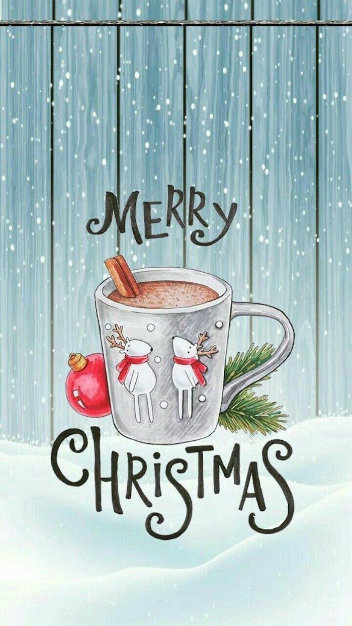 Hot Drinks Christmas Wallpapers Wallpaper Cave