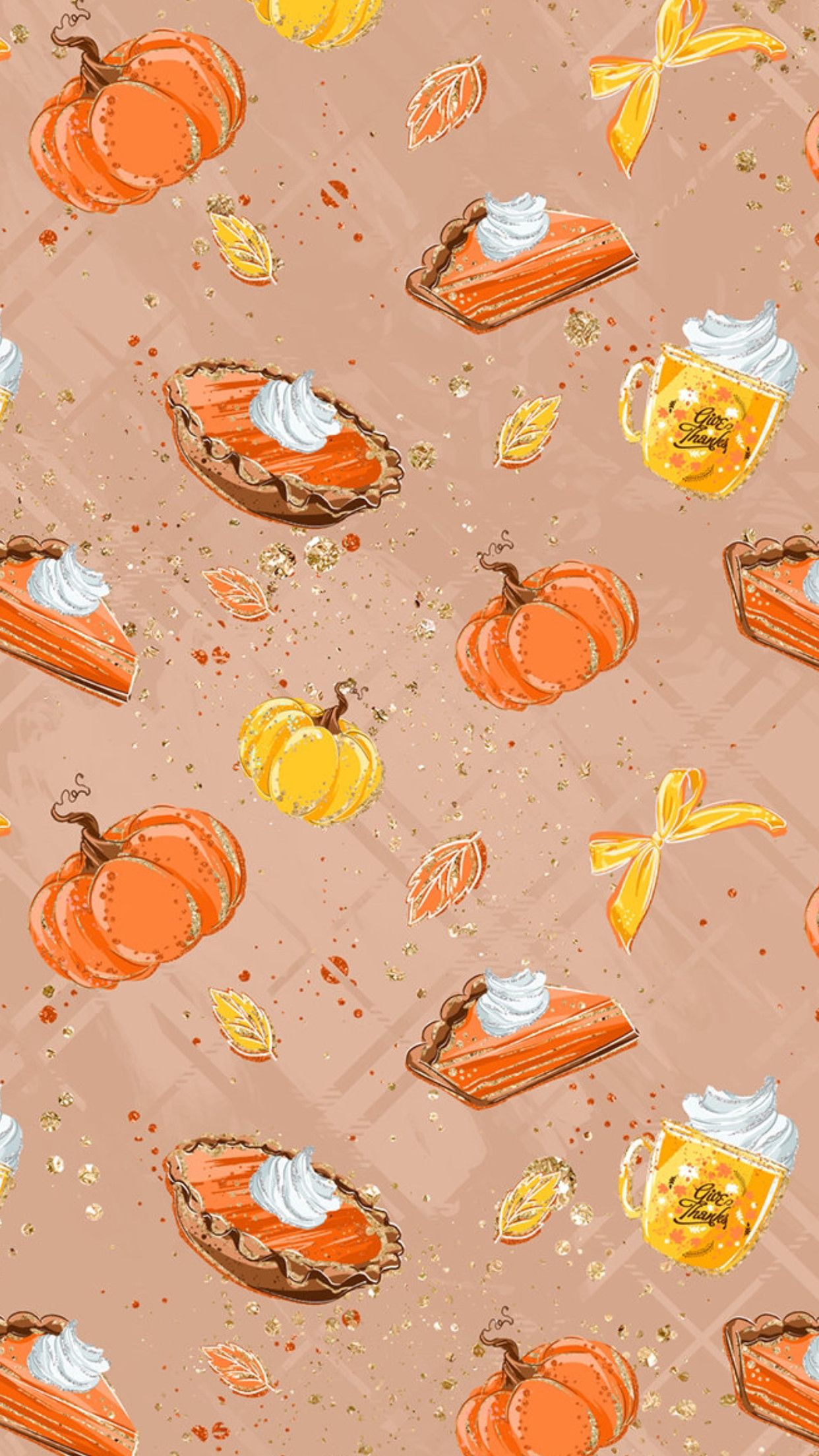 Thanksgiving Girly Starbucks Wallpapers Wallpaper Cave