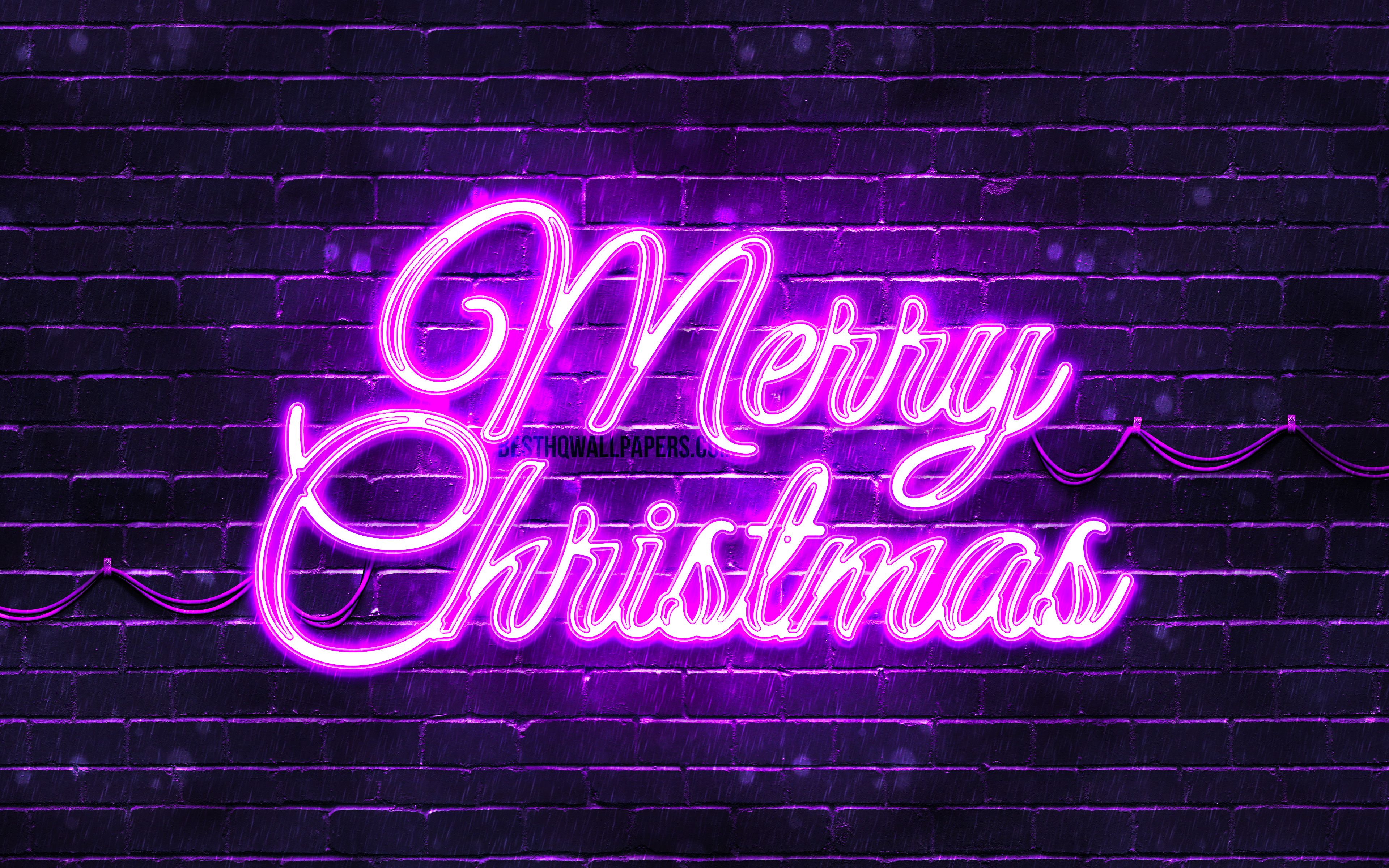 Xmas Neon Wallpapers Wallpaper Cave