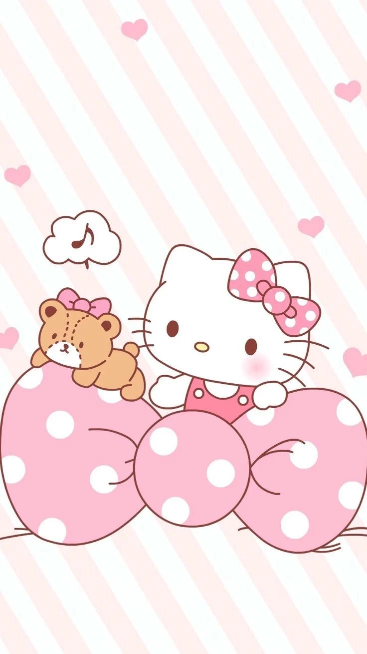 Kawaii Hello Kitty Wallpapers Wallpaper Cave