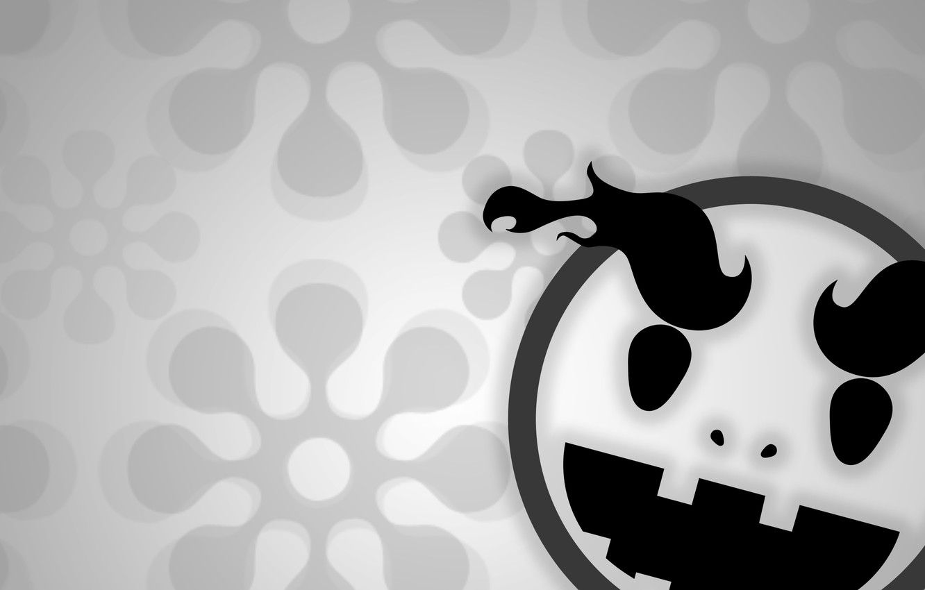Desktop Emoji Black Wallpapers Wallpaper Cave