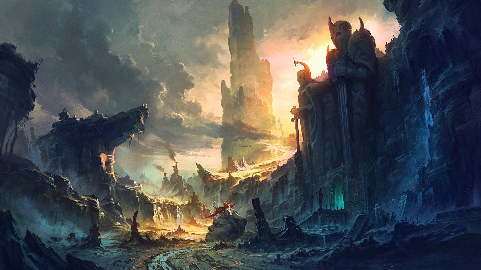 Fantasy Artwork Painting Wallpapers Wallpaper Cave