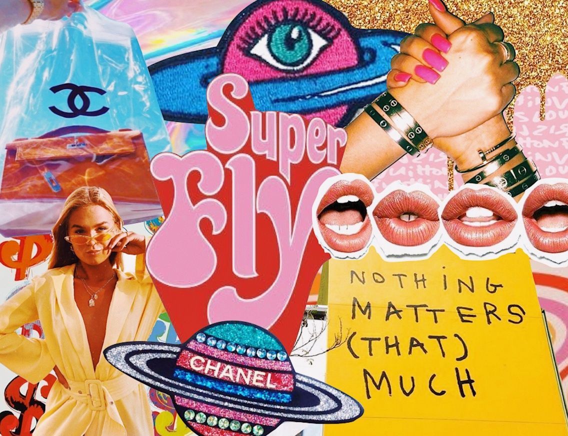 Collage Aesthetic Laptop Wallpapers Wallpaper Cave