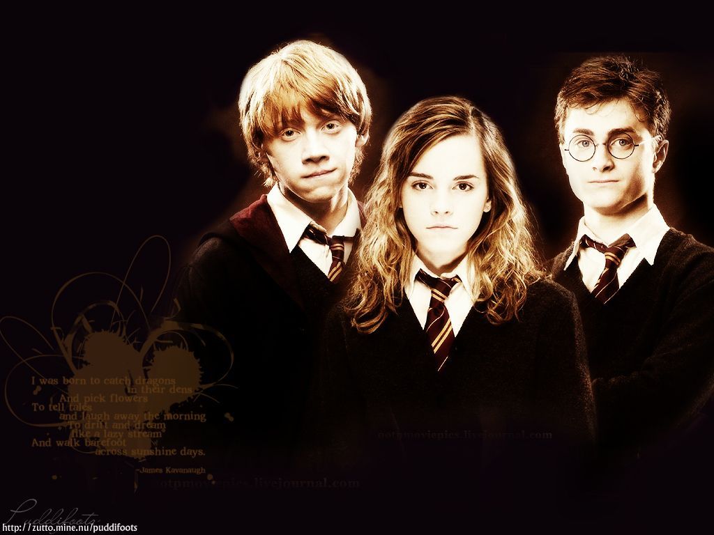 Golden Trio Wallpapers Wallpaper Cave
