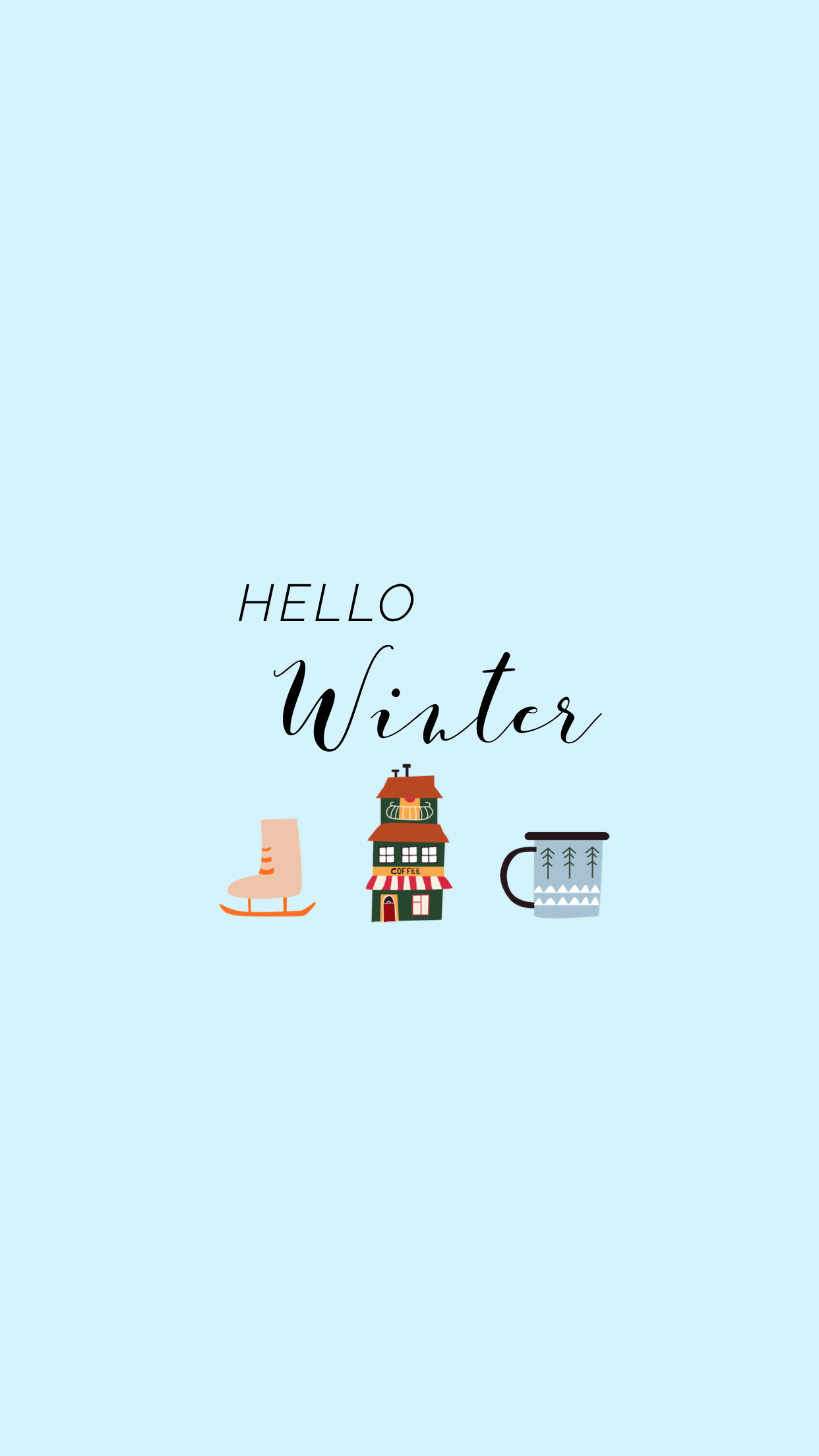Hello Winter Aesthetic Wallpapers Wallpaper Cave