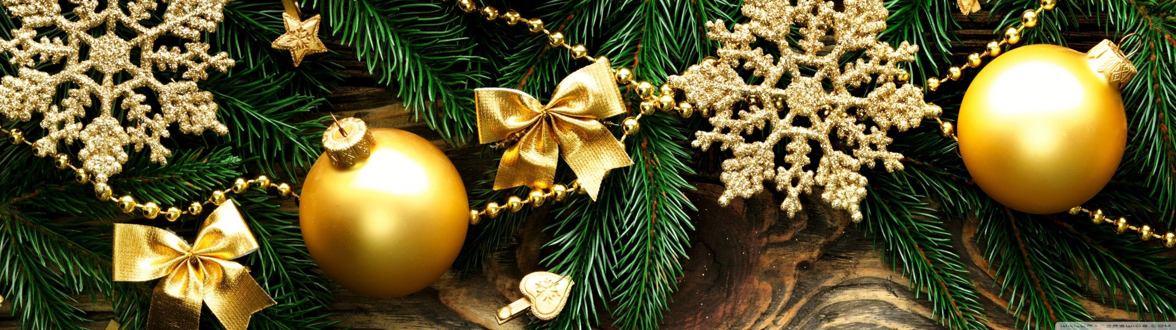 Christmas 3840x1080 Wallpapers Wallpaper Cave