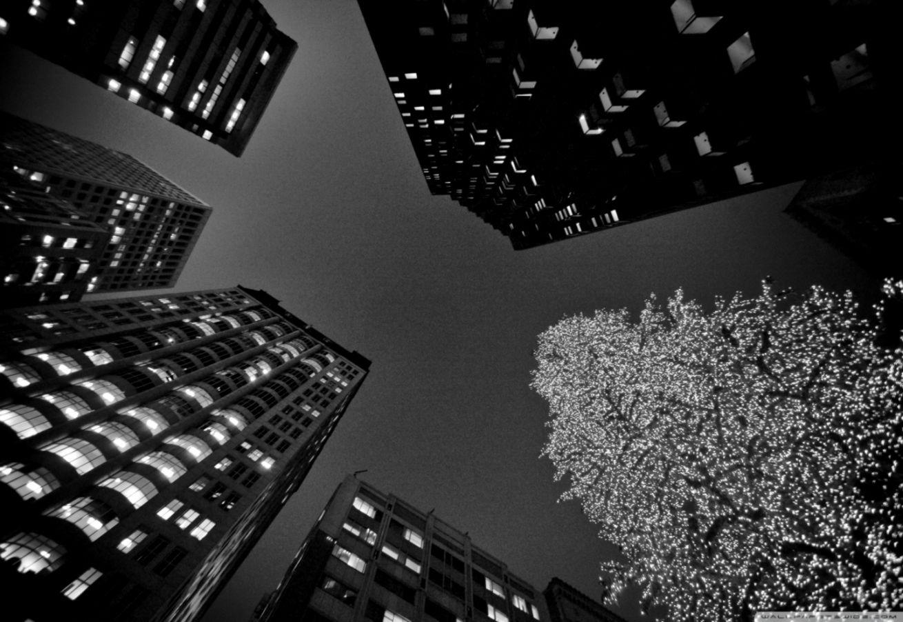 Christmas Black And White Wallpapers Wallpaper Cave