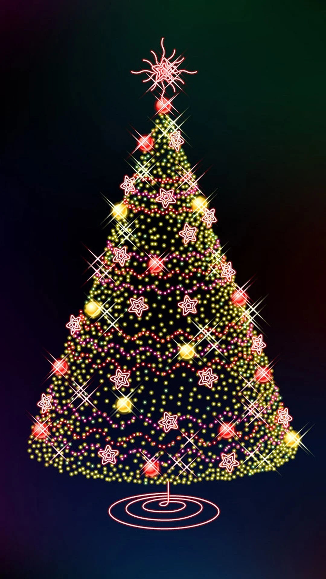 Christmas Tree iPhone Wallpapers Wallpaper Cave