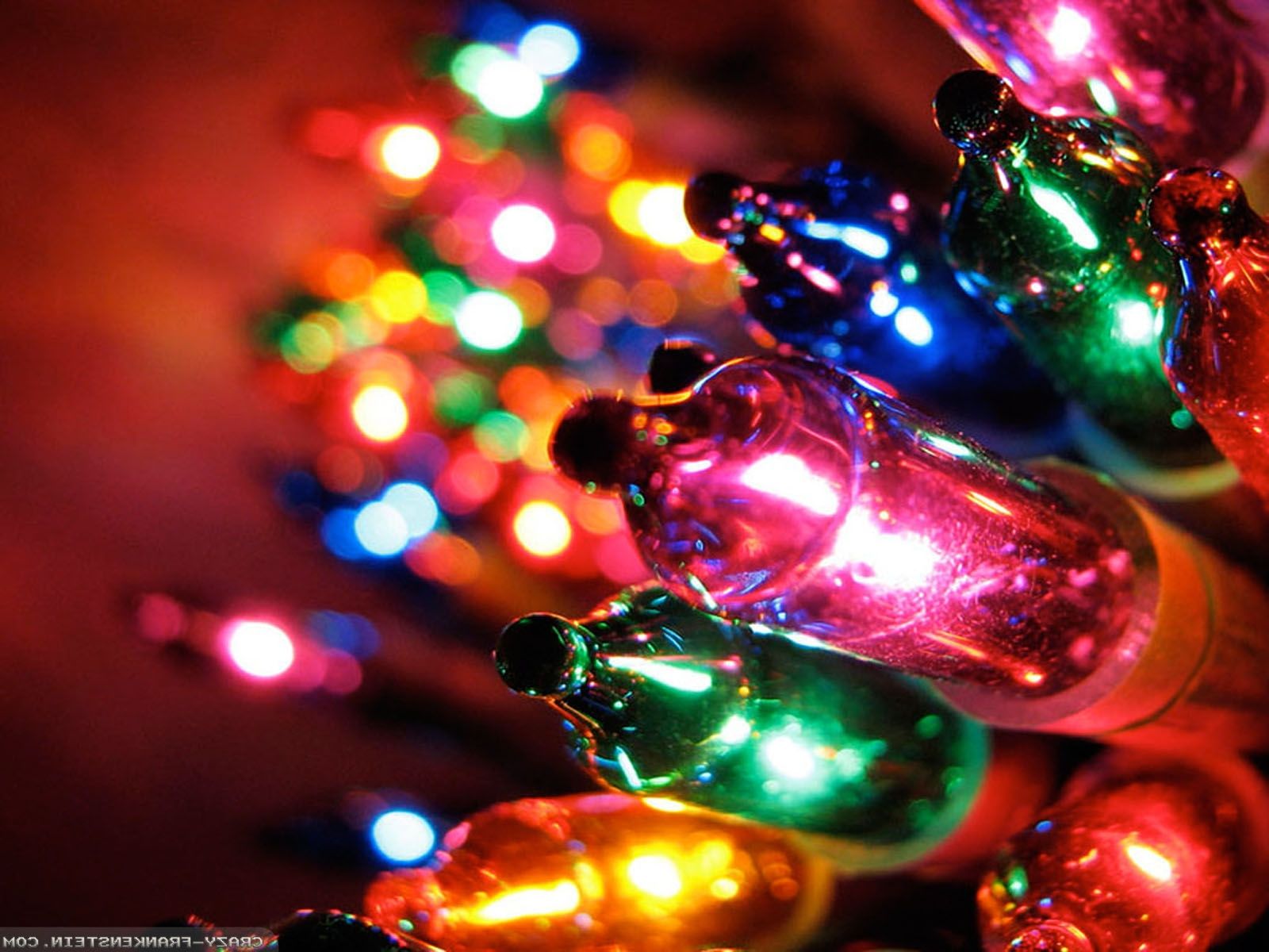 Christmas Lights Computer Wallpapers Wallpaper Cave