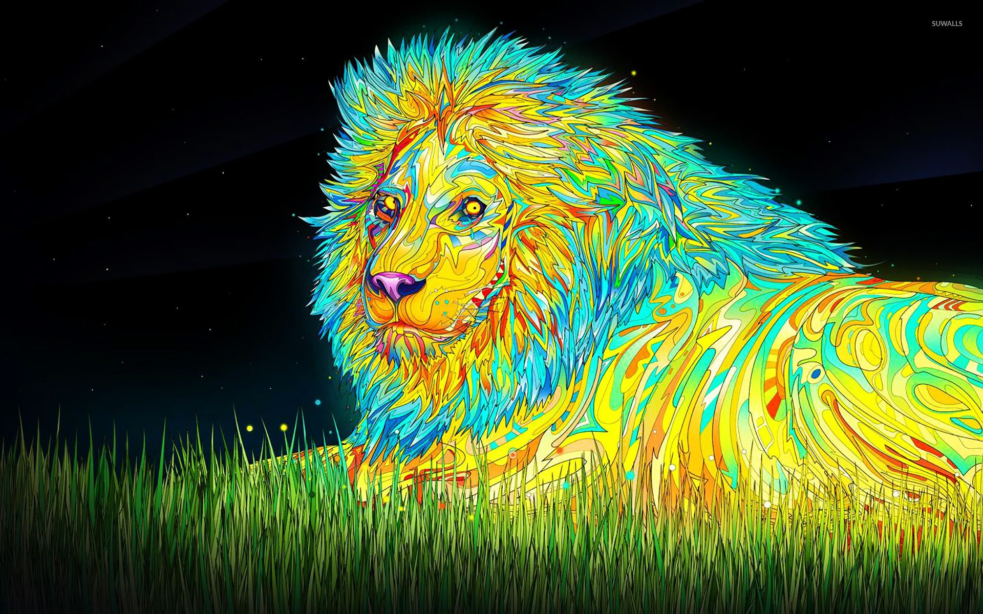Green Lion Wallpapers Wallpaper Cave