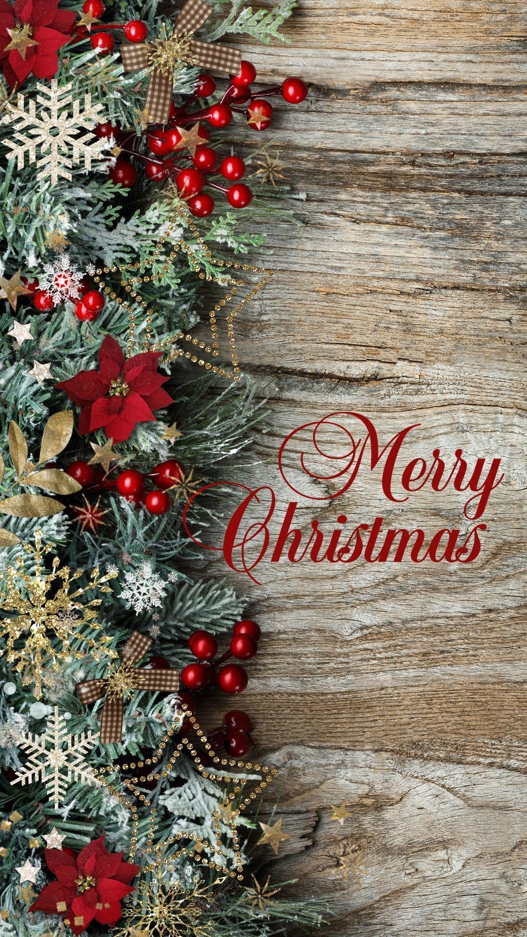 Christmas Wood Decor Wallpapers Wallpaper Cave