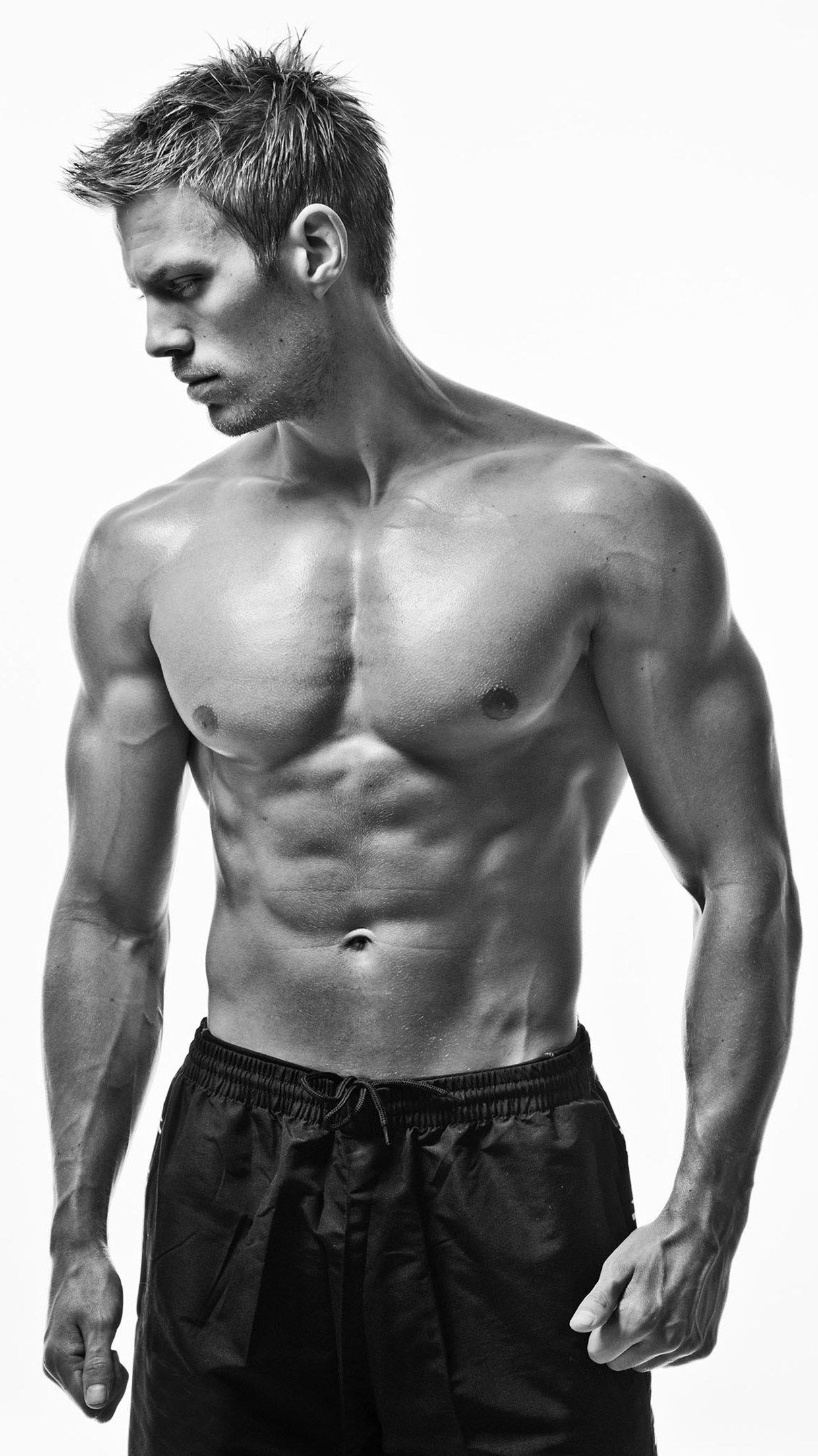 Male Fitness Model Wallpapers Wallpaper Cave