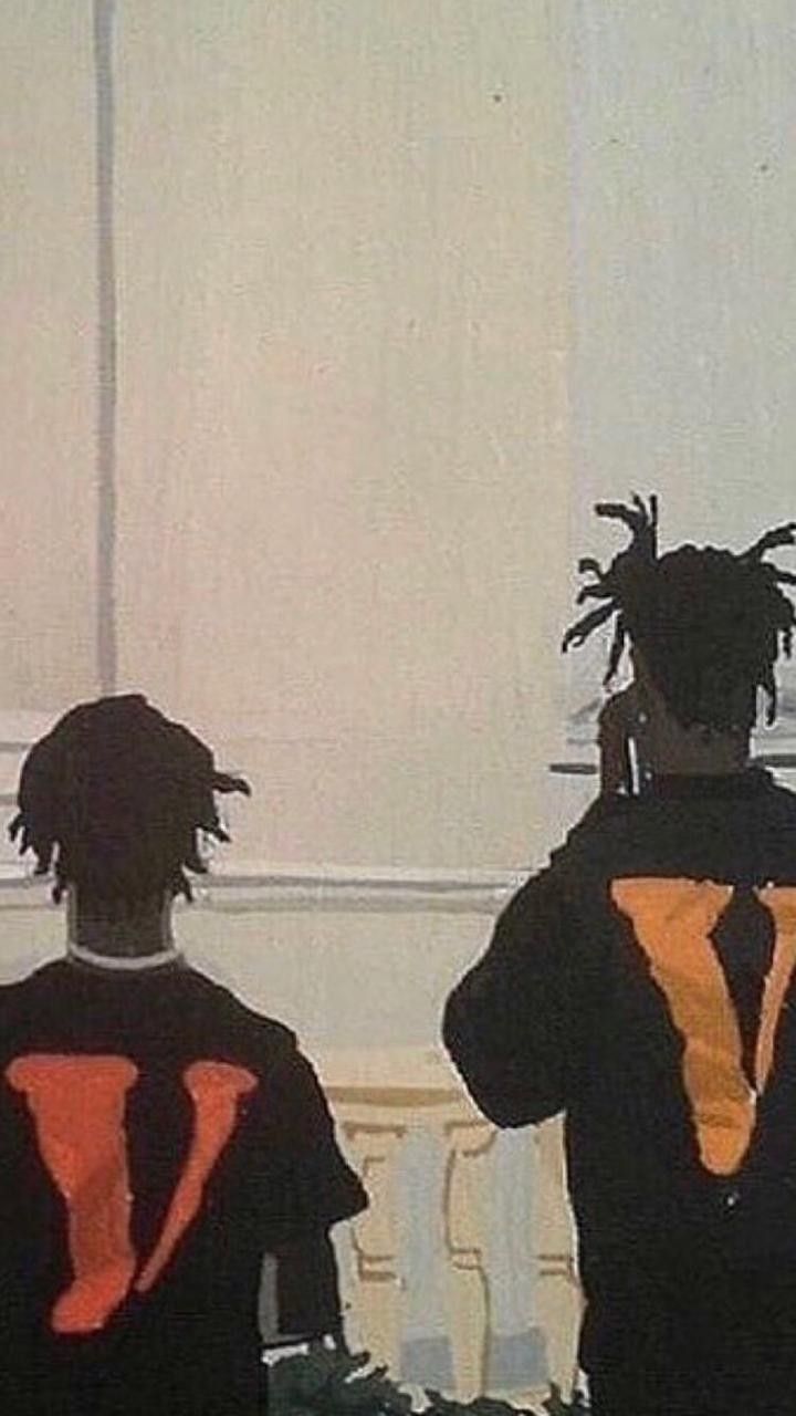 Vlone Orange Wallpaper