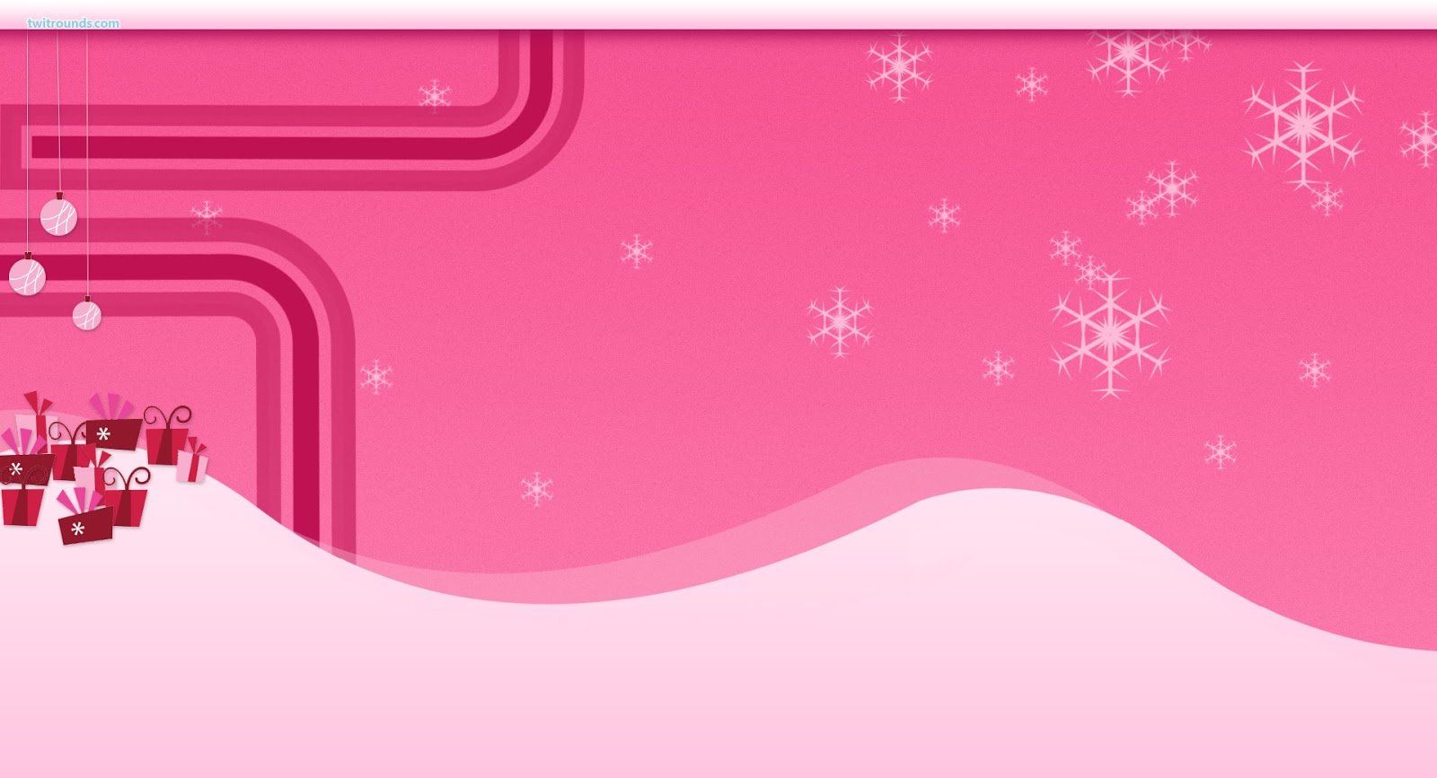 Cute Christmas Pink Wallpapers Wallpaper Cave