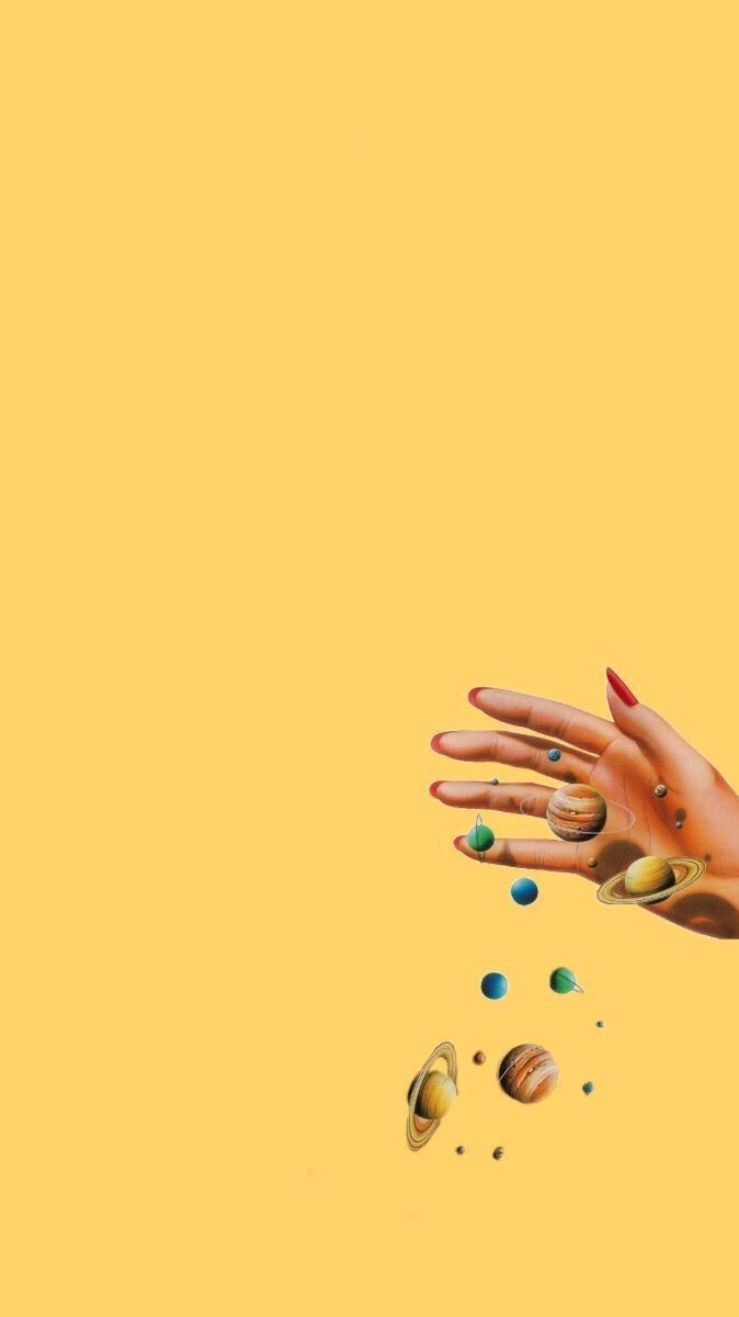 Yellow Aesthetics Wallpapers Wallpaper Cave