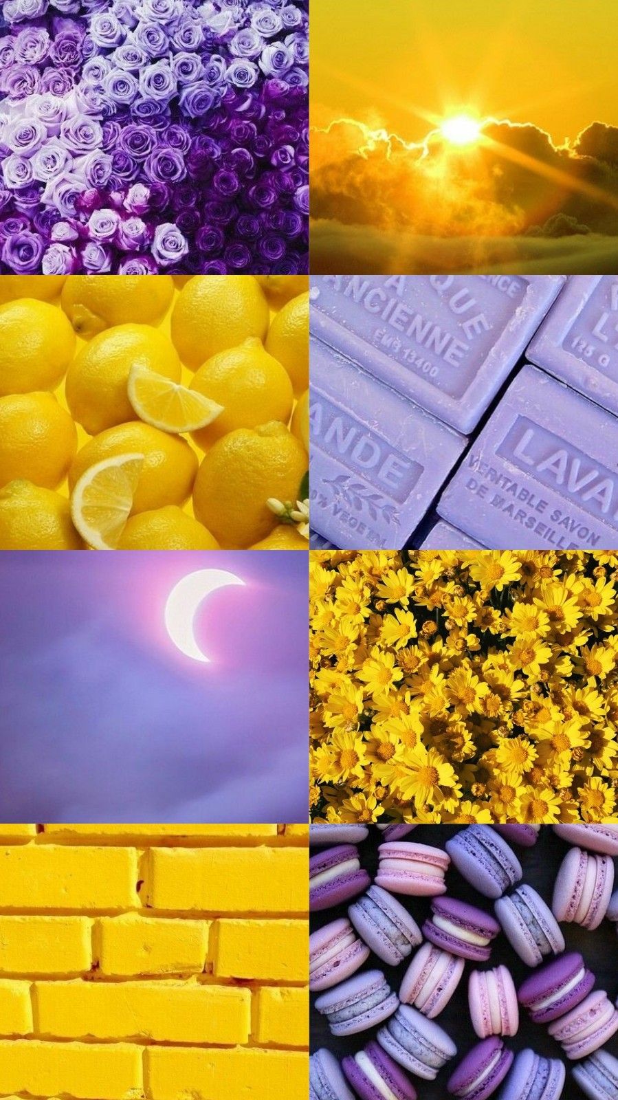 Purple And Yellow Wallpapers Wallpaper Cave