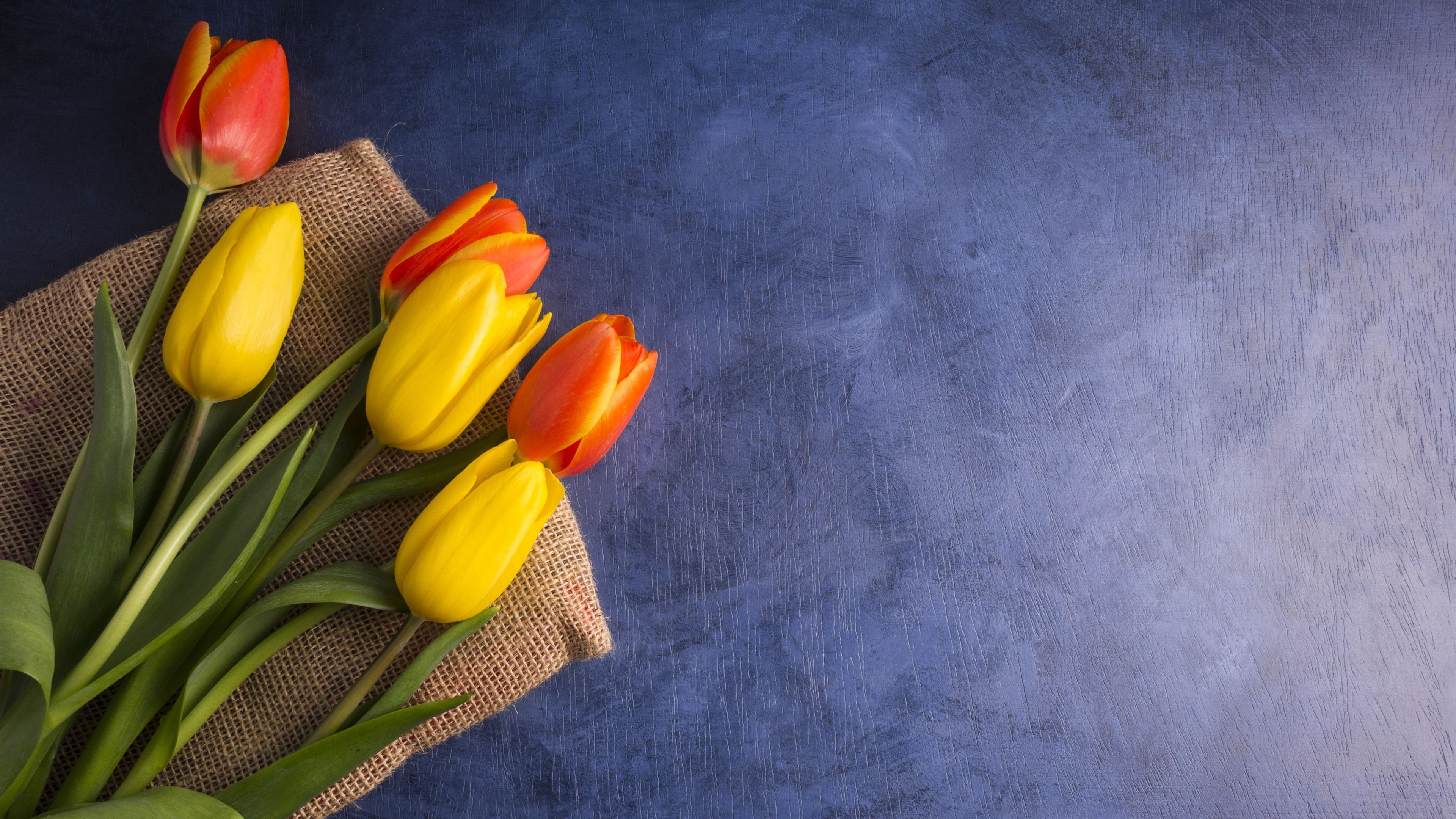 Orange Tulips Bunch Wallpapers Wallpaper Cave