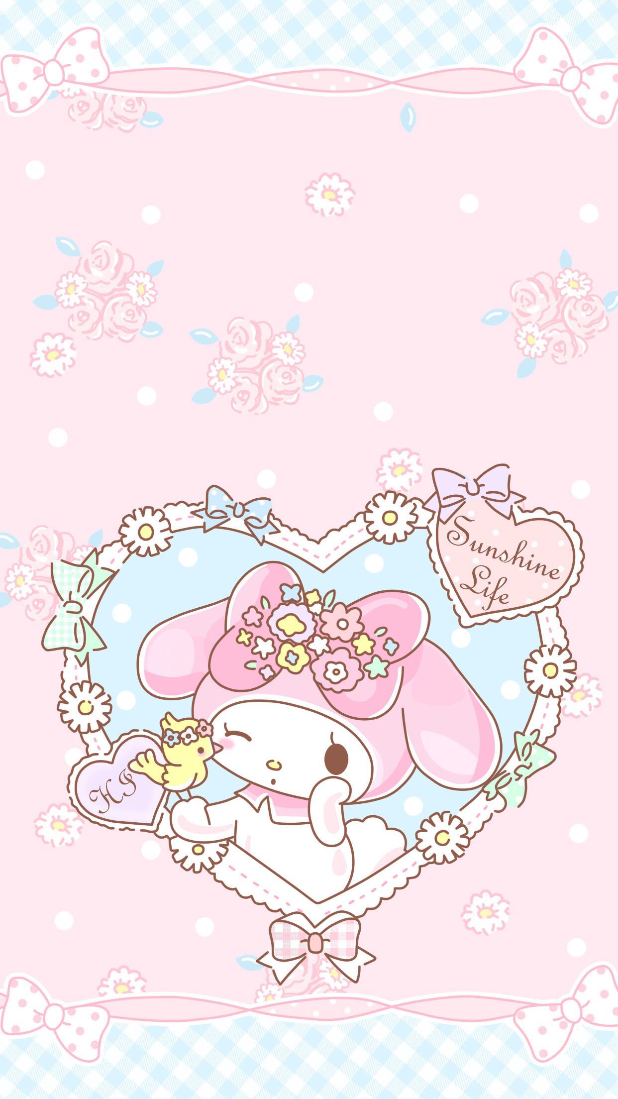 Kawaii My Melody Wallpapers Wallpaper Cave