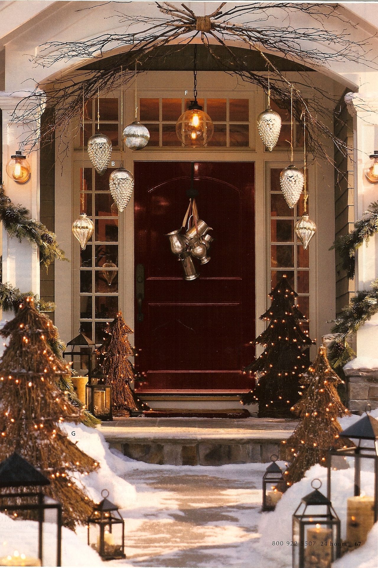 Door Christmas Wallpapers Wallpaper Cave